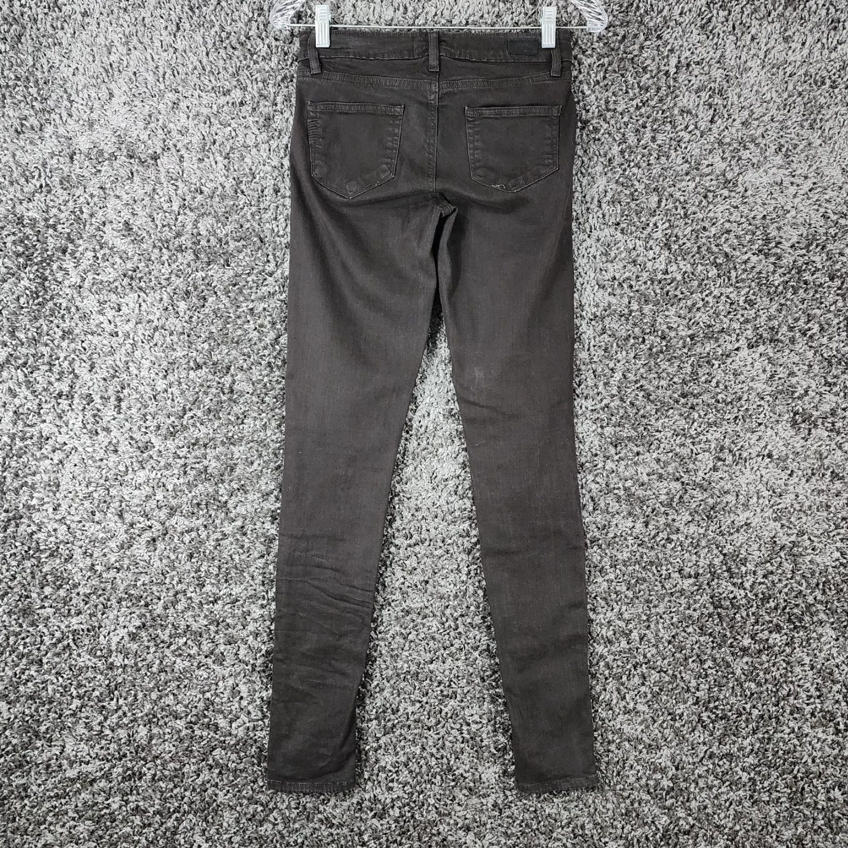 Paige Paige Verdugo Ultra Jeans Skinny Womens Size 26 Dark Brown Stretch 30in Inseam Mens? Women. Size 26" / US 2 / IT 38 - 6 Thumbnail