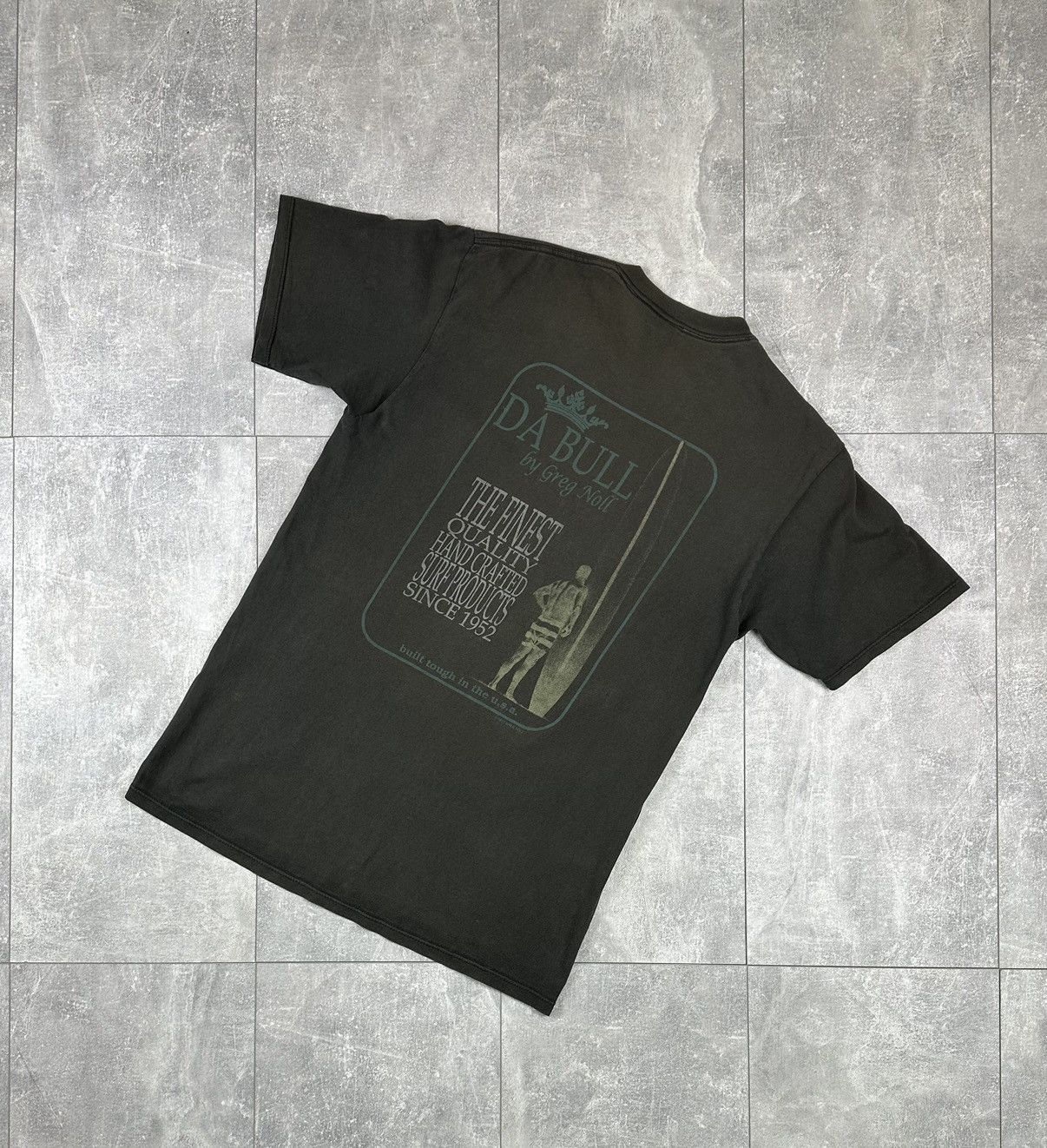 Jerzees Da Bull By Greg Noll 1995 Surf T-Shirt Size US L / EU 52-54 / 3 - 1 Thumbnail