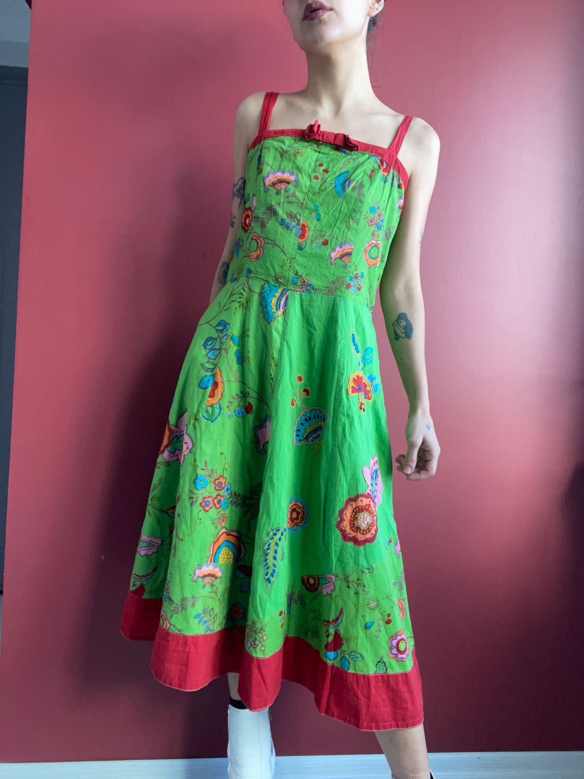 Vintage Derhy dress Size M / US 6-8 / IT 42-44 - 8 Thumbnail