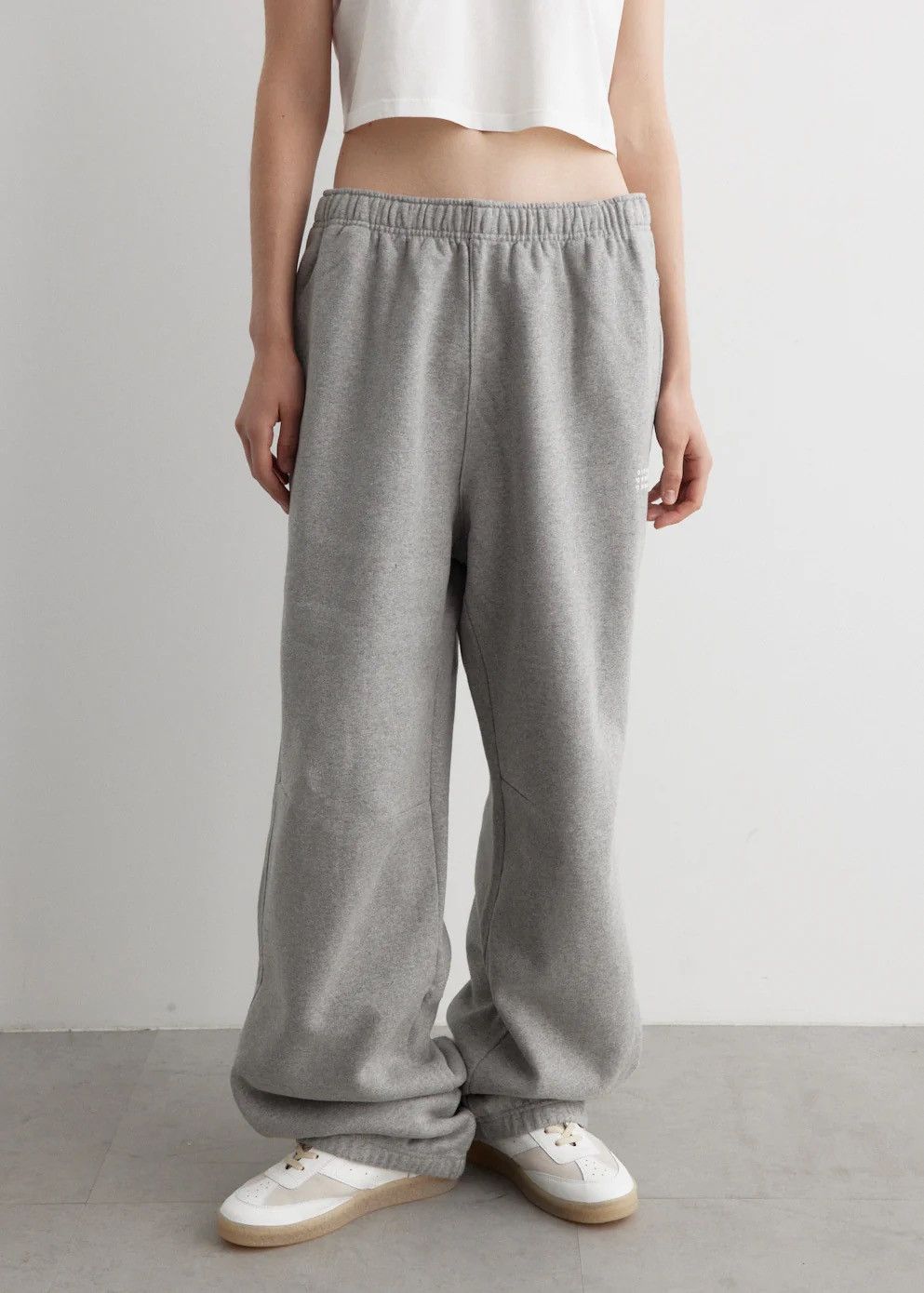 Maison Margiela !DS! SS23 Maison Margiela Numbers Grey Bonded Sweatpants Size 34" / US 12 / IT 48 - 4 Thumbnail