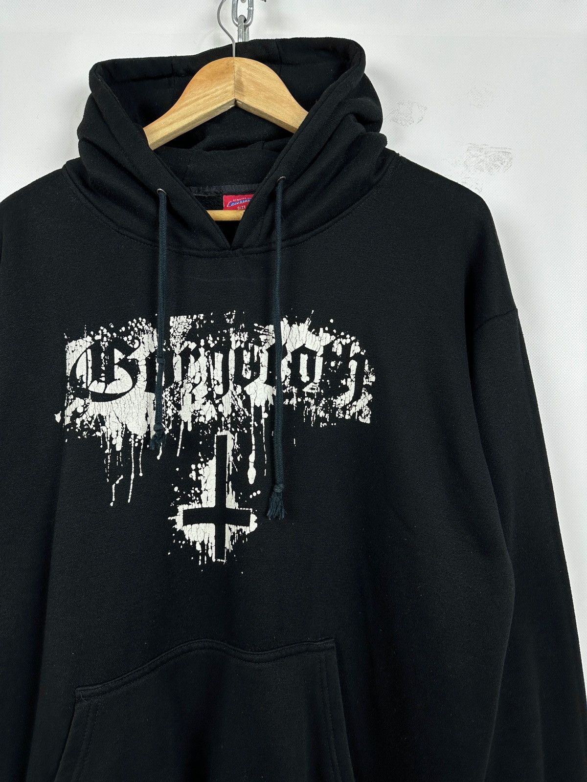 Band Tees Vintage Gorgoroth Antichrist Very Rare Black Metal Hoodie Size US XL / EU 56 / 4 - 9 Thumbnail