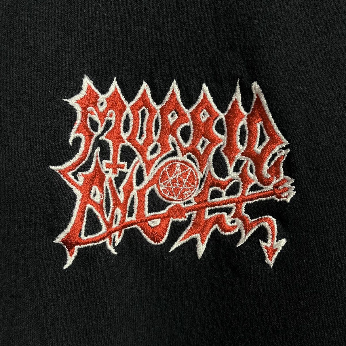 Band Tees Rare Morbid Angels Death Metal Rock Band Zip Hoodie 2003 Size US XL / EU 56 / 4 - 18 Thumbnail
