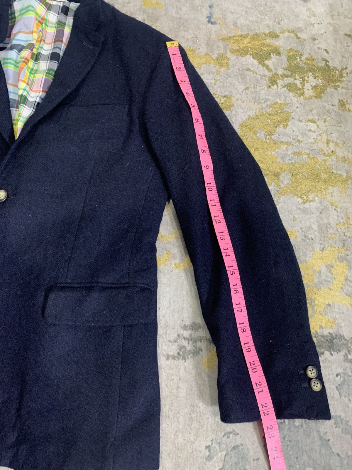 Thom Browne KOE By Thom Browne Wool Navy Blazer Jacket Size US L / EU 52-54 / 3 - 15 Thumbnail