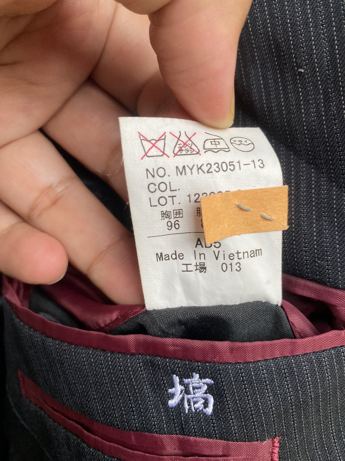 Kansai Yamamoto Kansai Yamamoto Blazer Size 40L - 5 Thumbnail