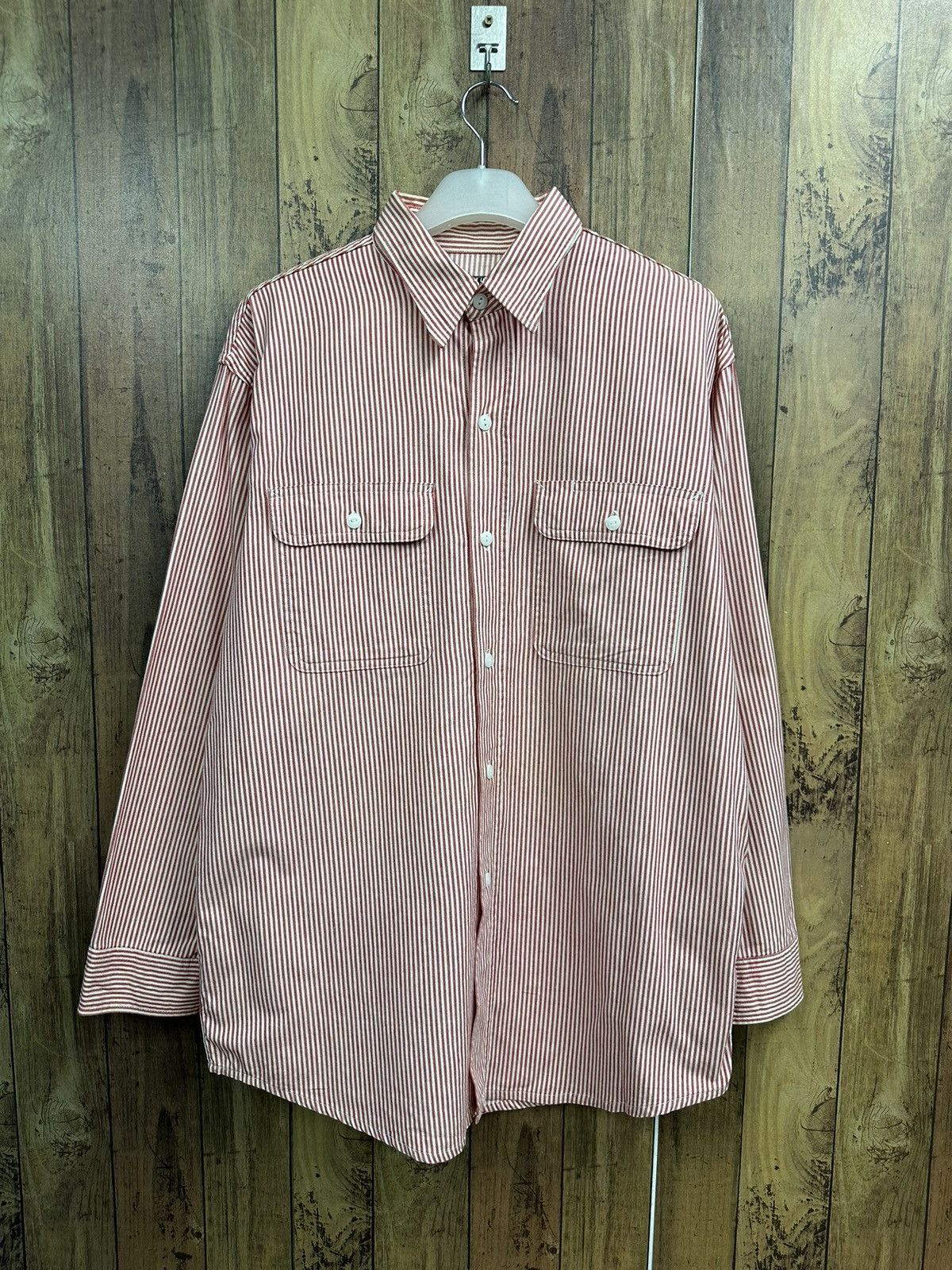 Sugar Cane Vintage Sugar Cane American Hickory Shirt A464 Size US M / EU 48-50 / 2 - 1 Thumbnail