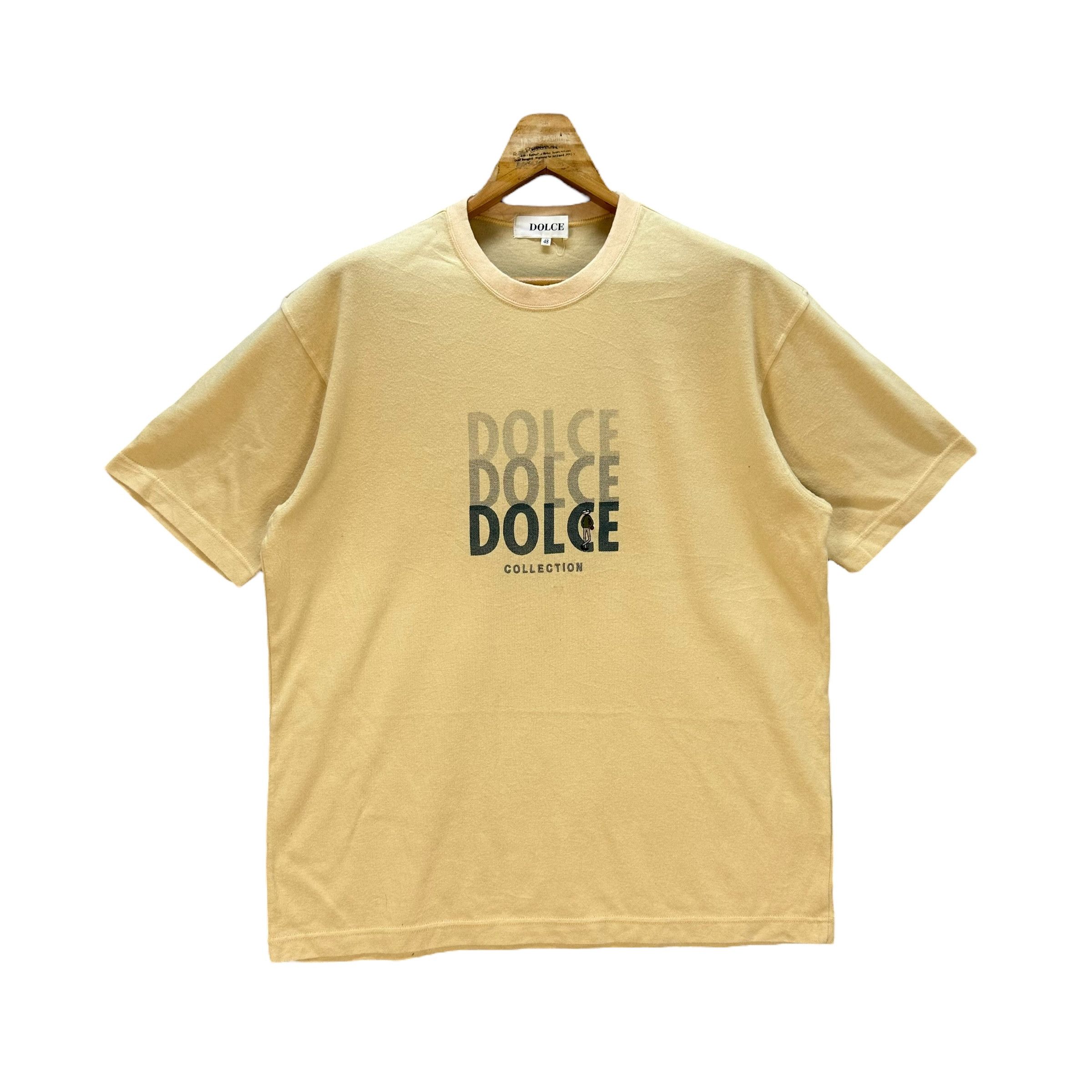 Japanese Brand DOLCE COLLECTION BIG LOGO TEES #9053-53 Size US M / EU 48-50 / 2 - 1 Thumbnail