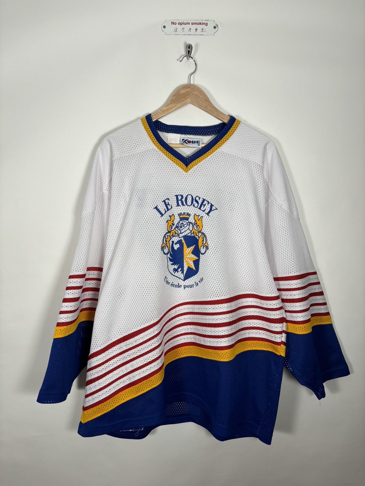 Vintage 🔥 LE ROSEY 🔥 VINTAGE SCARFACE HOCKEY JERSEY Size US XL / EU 56 / 4 - 1 Thumbnail
