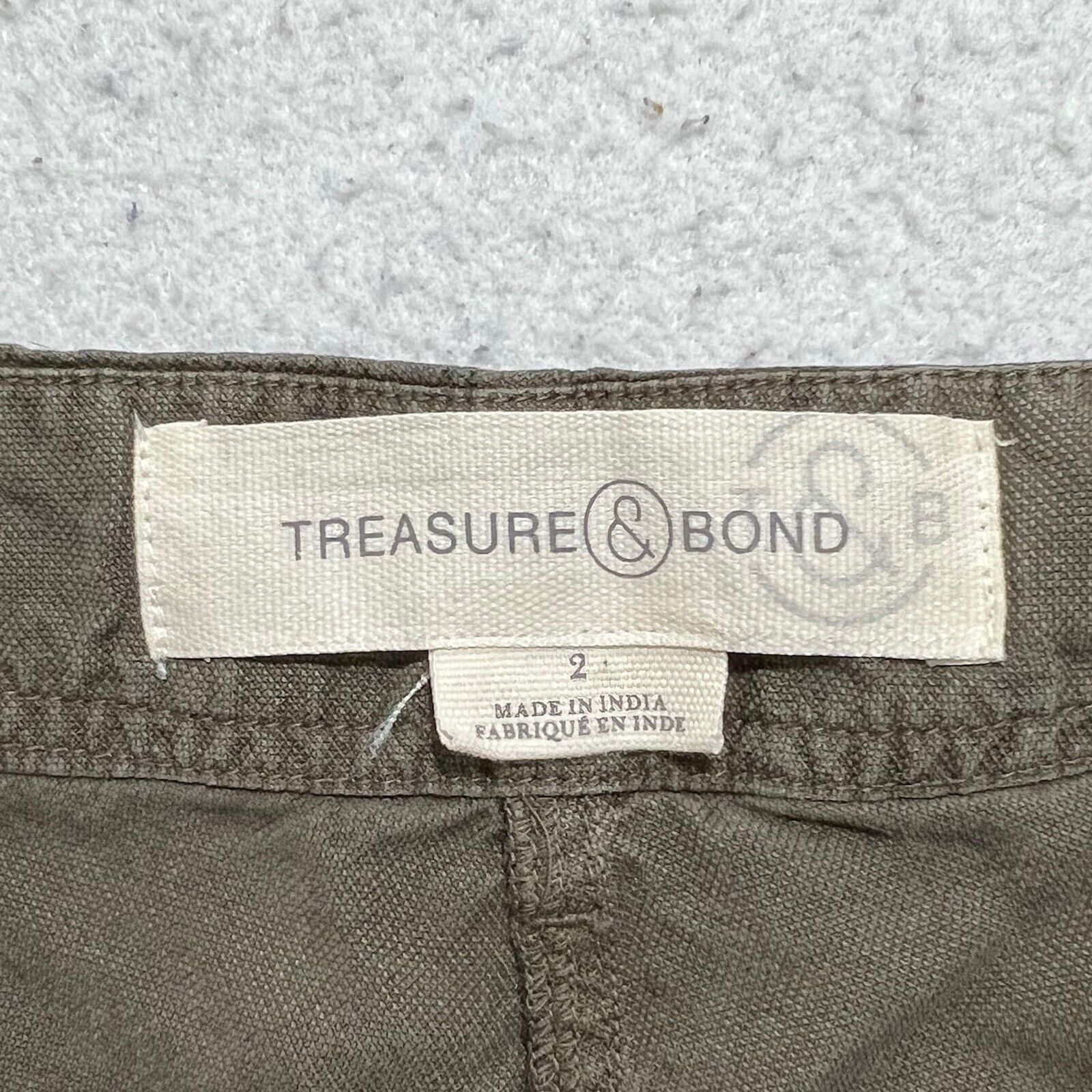 Treasure & Bond Treasure & Bond Women's Size 2 Lyocell Shorts Size 26" / US 2 / IT 38 - 4 Thumbnail