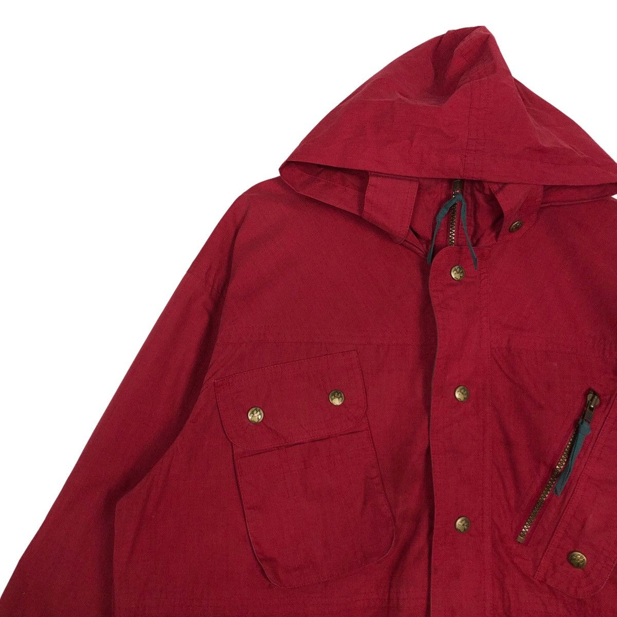 Japanese Brand 🔥Vintage Hunting Survival Jacket Anorak Jack Wolfskin Size US M / EU 48-50 / 2 - 9 Thumbnail