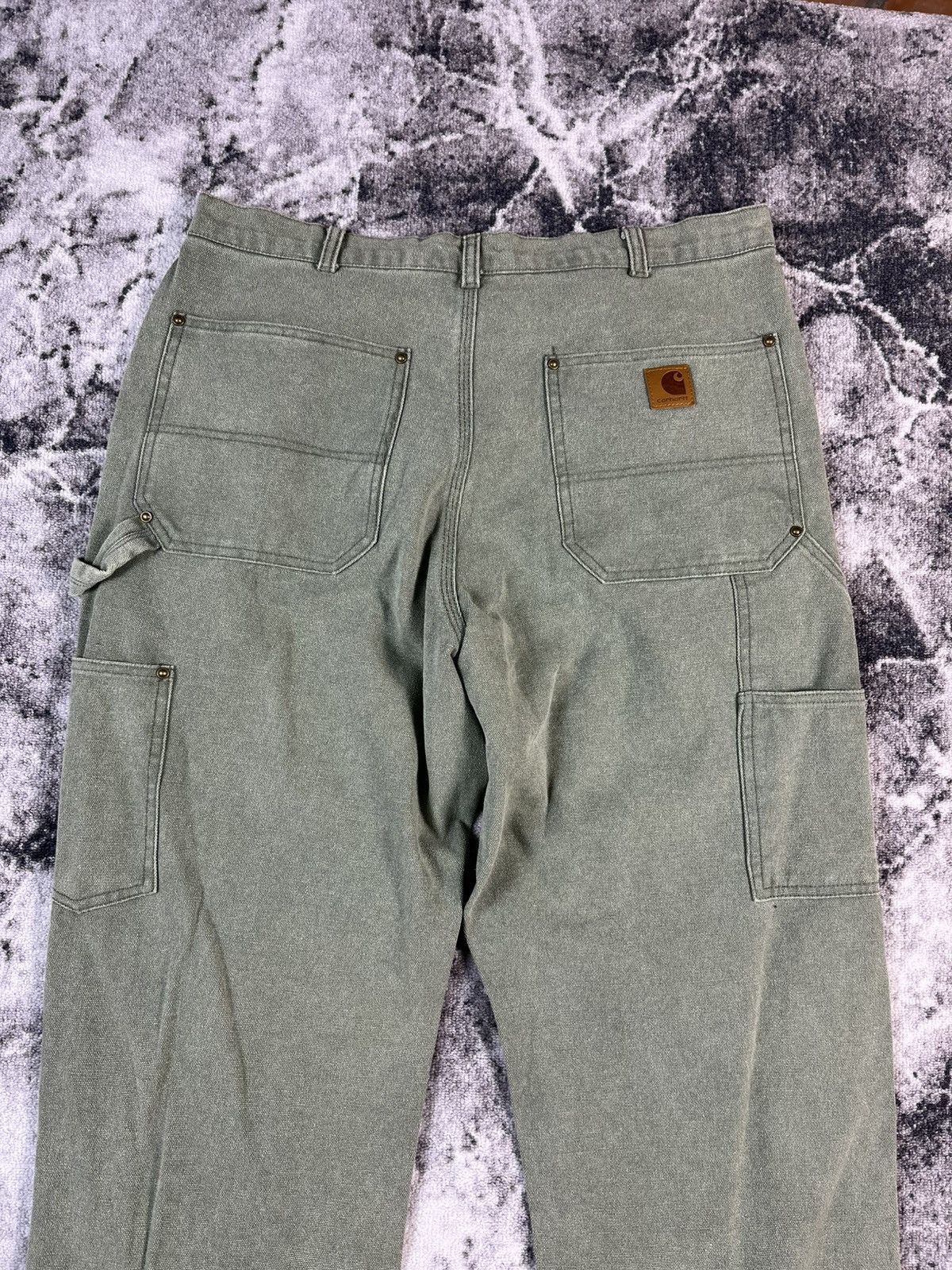 Carhartt Carhartt Green Work Pants Cargo Loose Fit W34 USA Size US 34 / EU 50 - 10 Thumbnail