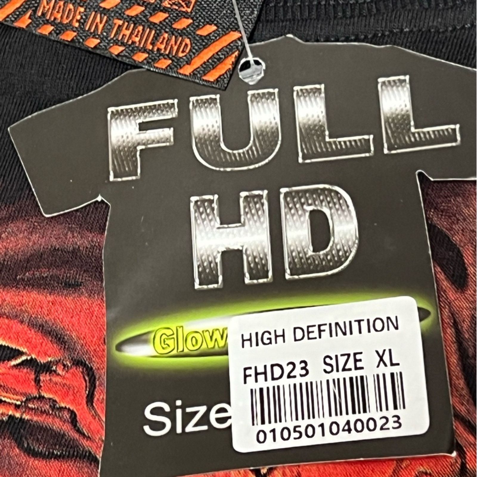 Other VTG Y2K AOP All Over Print Rock Chang Joker Skull Glows Dark Size US XL / EU 56 / 4 - 4 Thumbnail