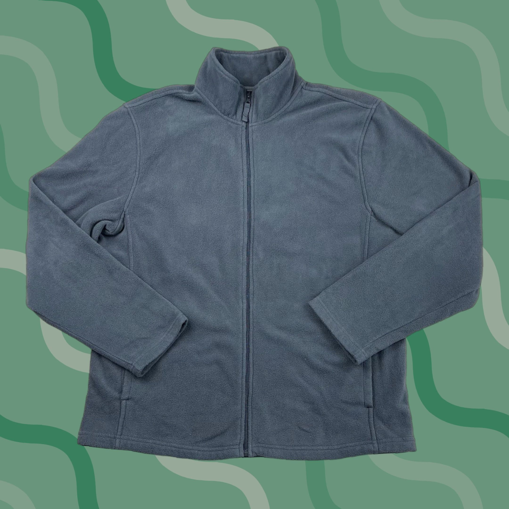 Starter Starter Jacket Sz L Mens Fleece Track Full Zip Gray Pockets Running Performance Size US L / EU 52-54 / 3 - 1 Thumbnail