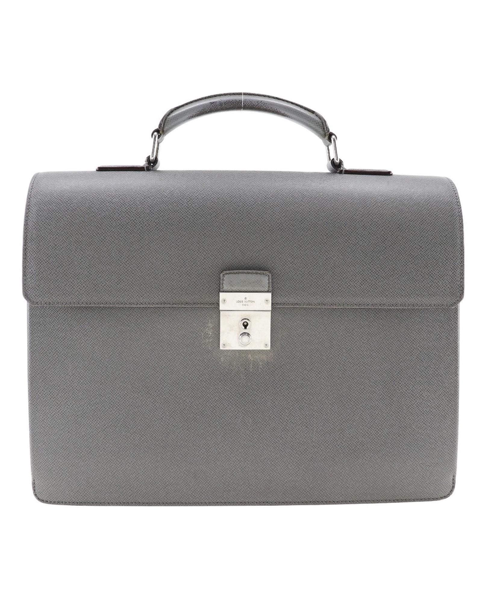 image of Louis Vuitton Taiga Neo Robusto 2 Bag - B Condition in Grey, Men's