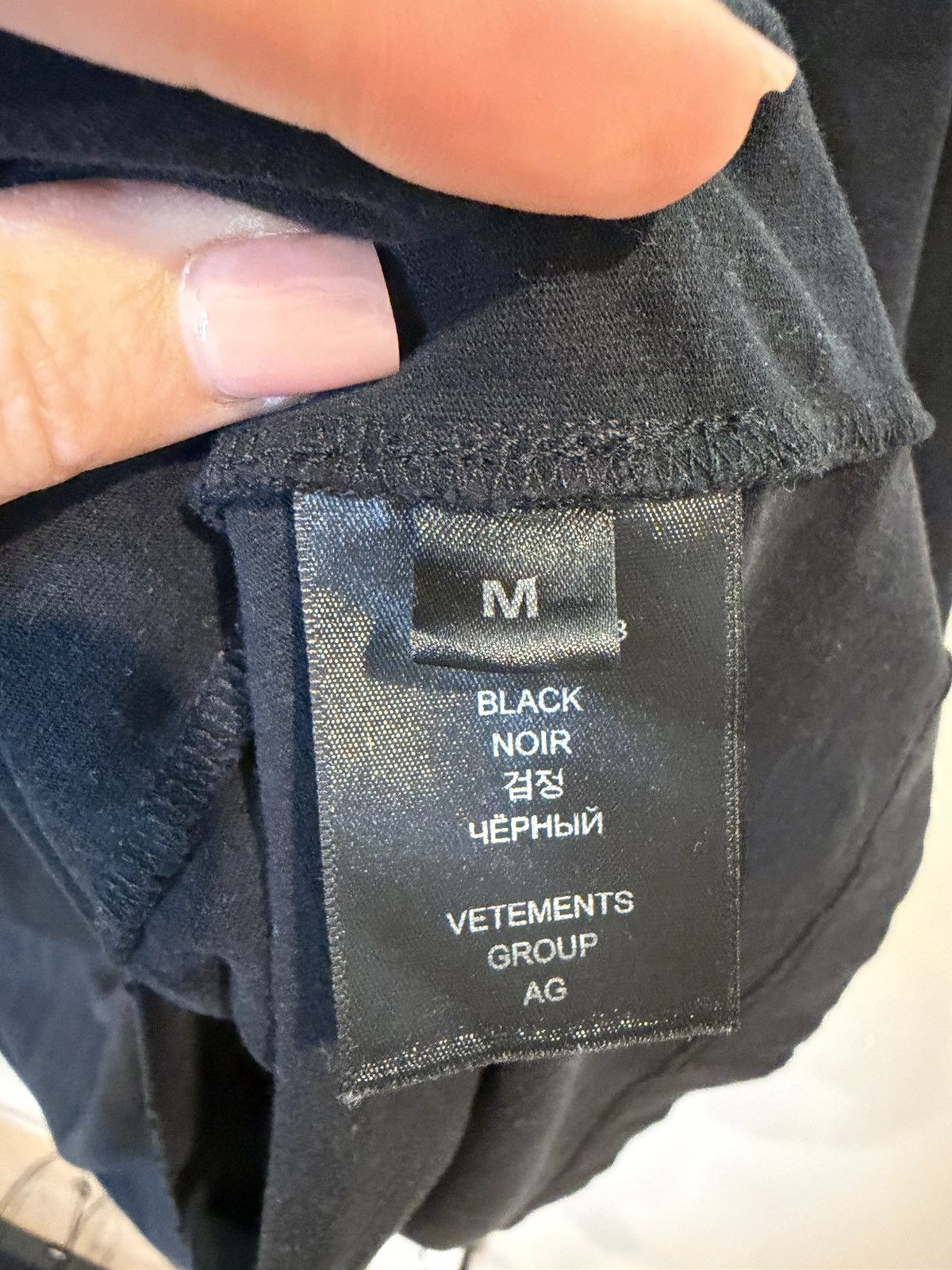 Vetements Vetements Vete Tee Size US M / EU 48-50 / 2 - 5 Thumbnail