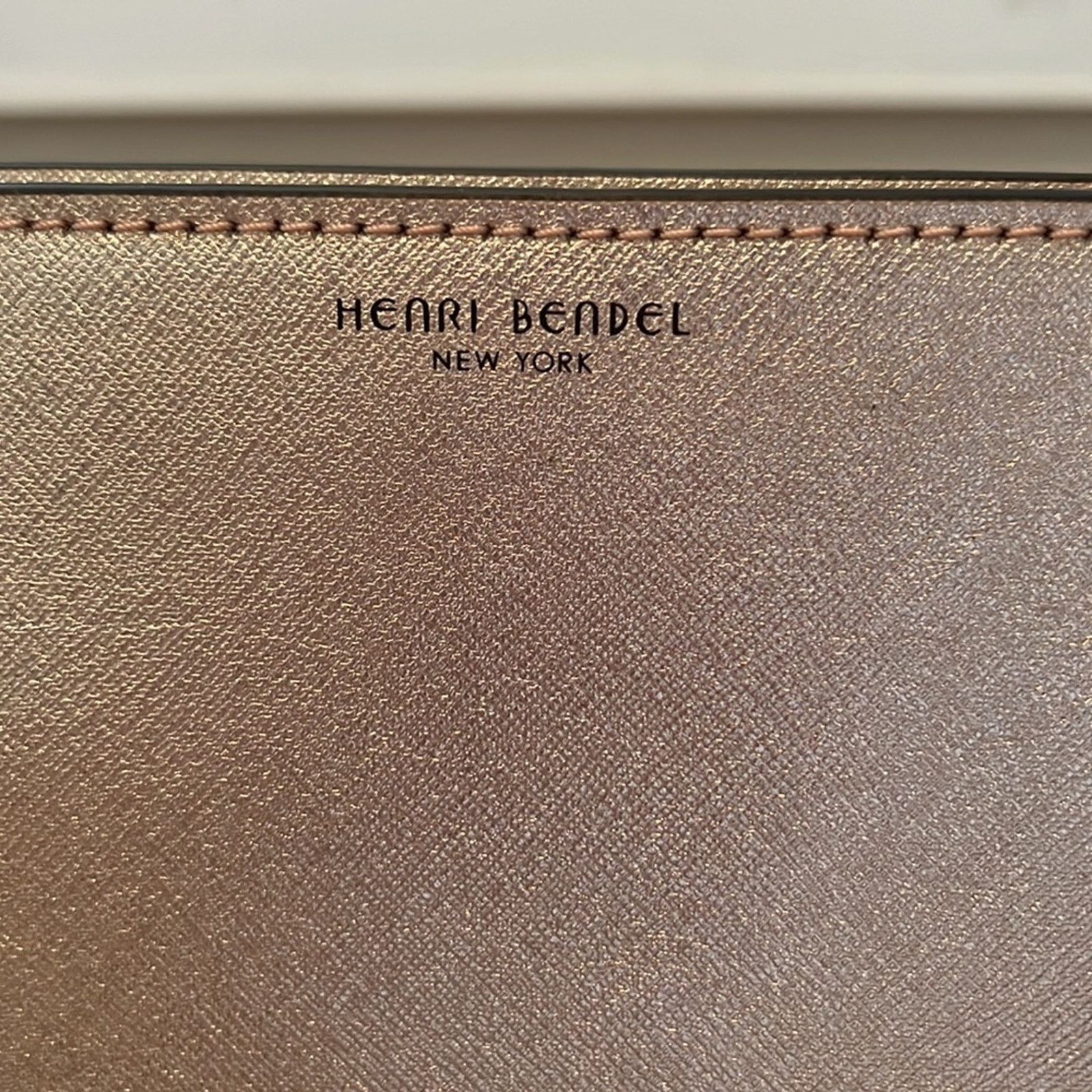 Henri Bendel Henri Bendel West 57th Cosmetic Clutch in Rose Gold Size ONE SIZE - 5 Thumbnail