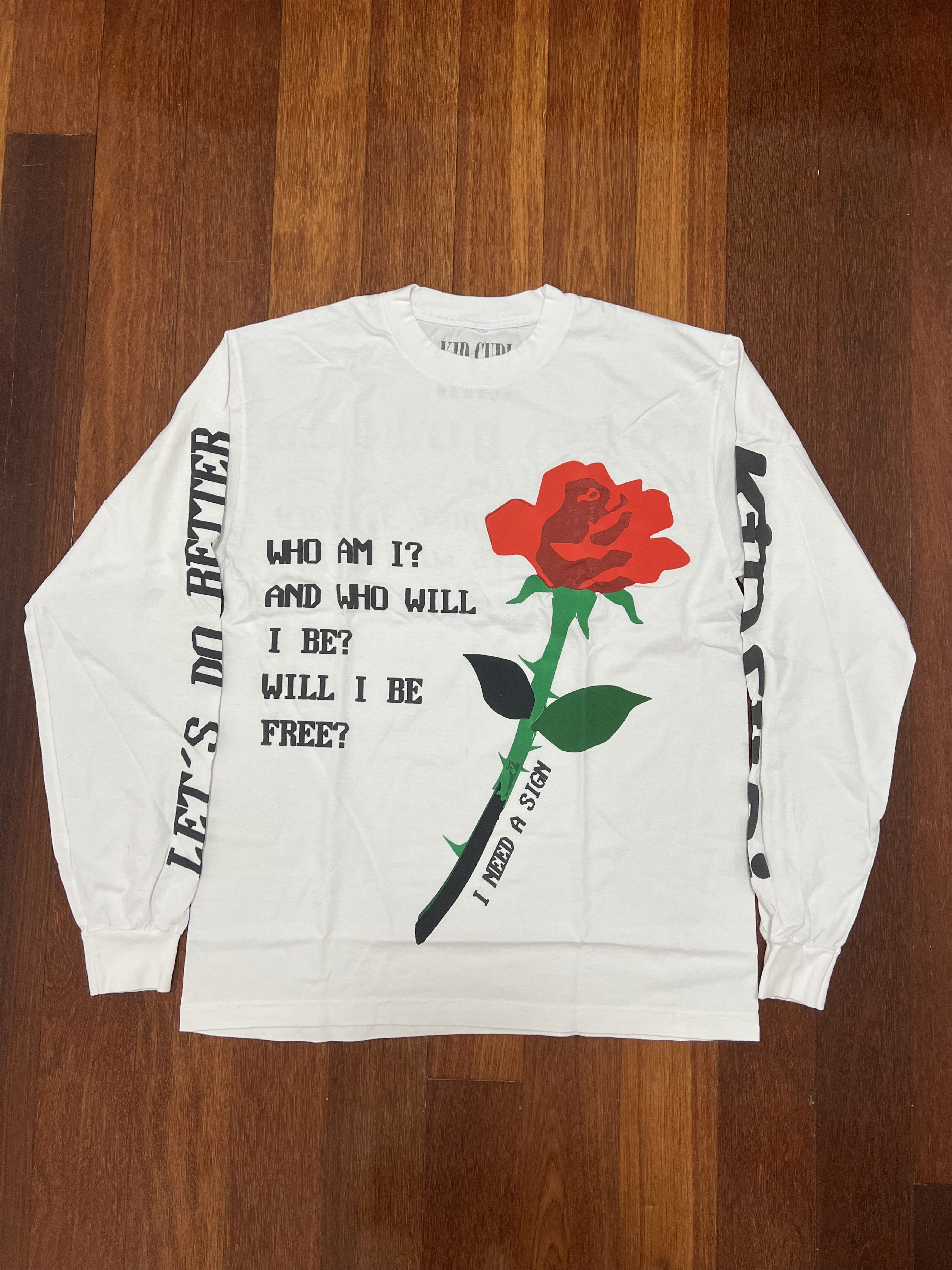 Cactus Plant Flea Market × Kid Cudi 💚 2019 Cactus Plant Flea Market x Kid Cudi Rose Longsleeve Size US M / EU 48-50 / 2 - 4 Thumbnail