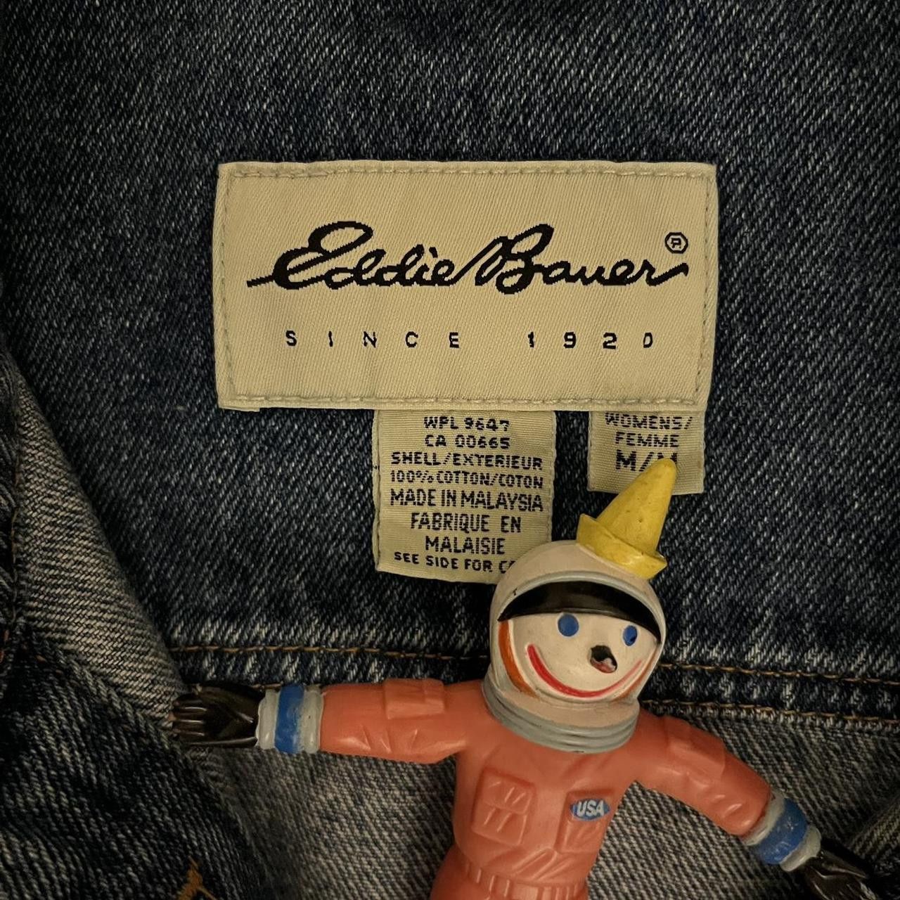 Eddie Bauer 2000’s Eddie Bauer Denim Trucker Jacket Size US M / EU 48-50 / 2 - 3 Thumbnail