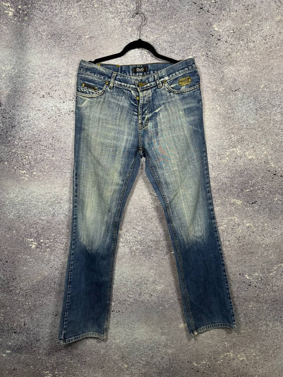 Dolce & Gabbana Vintage Y2K Dolce Gabbana Bootcut Jeans Womens Italy Size 28" / US 6 / IT 42 - 2 Thumbnail