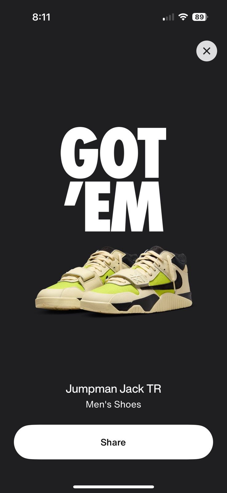 Nike Jumpman Jack Bright Cactus Size US 10 / EU 43 - 9 Thumbnail