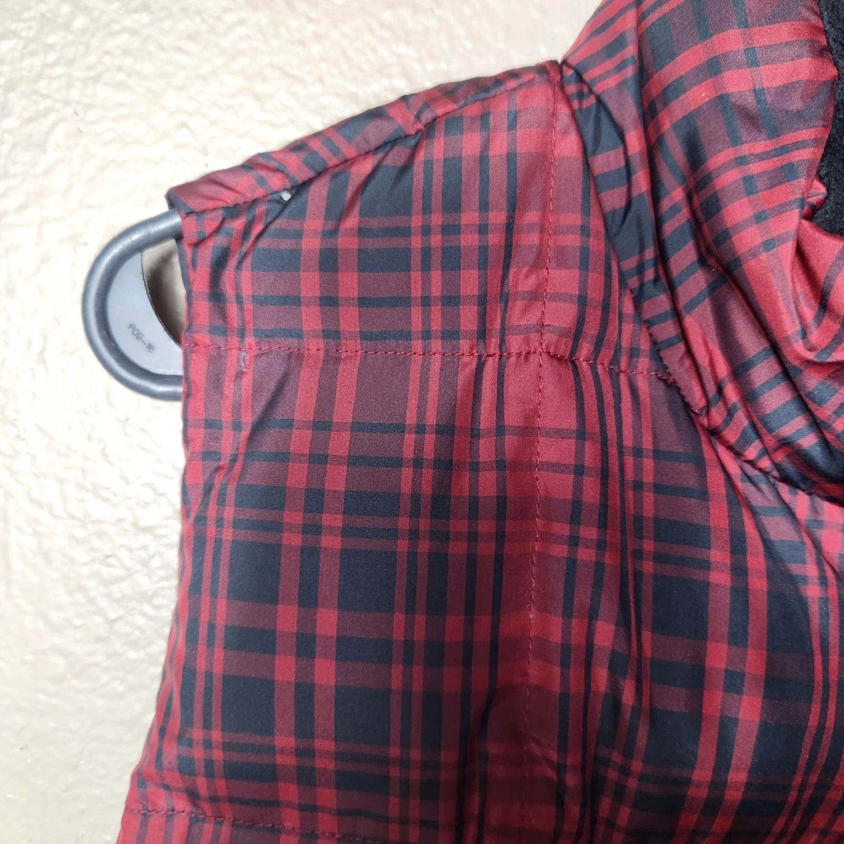 Eddie Bauer VINTAGE Eddie Bauer WeatherEdge Womens Vest - Red/Black Plaid Goose Down, Zip, Pockets, Short, Size S, Womens Size S / US 4 / IT 40 - 3 Thumbnail