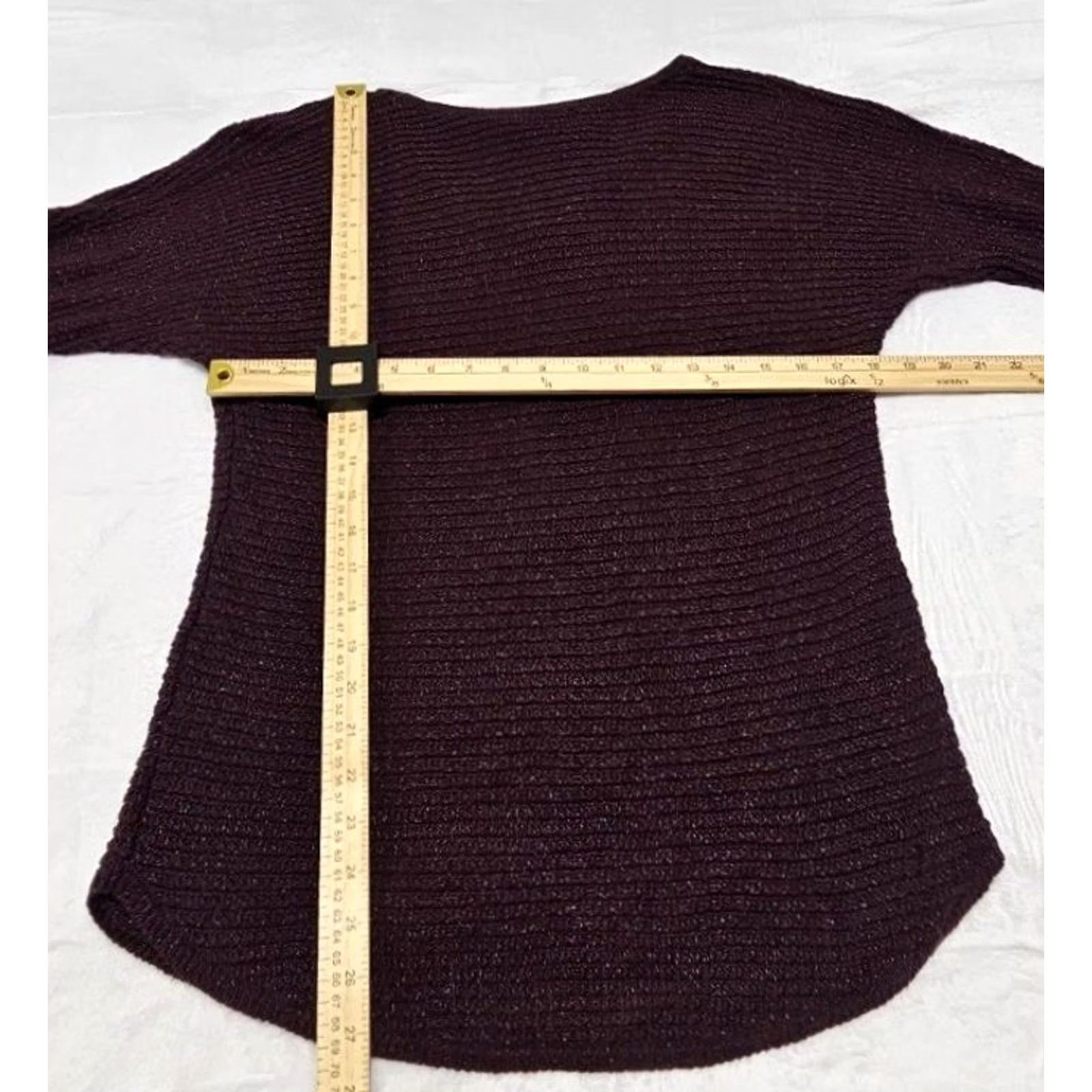 Vintage VINTAGE Y2K New York & Company Purple Metallic Long Sleeve V-Neck Sweater Womens Medium Size S / US 4 / IT 40 - 6 Thumbnail