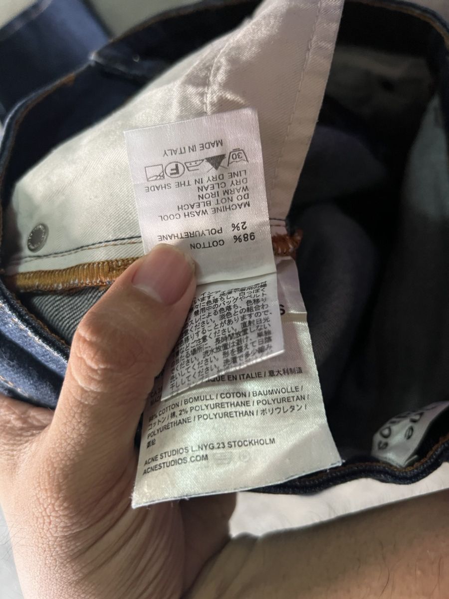Acne Studios acne studios 3/4 @ cropped style jeans Size US 29 - 7 Thumbnail