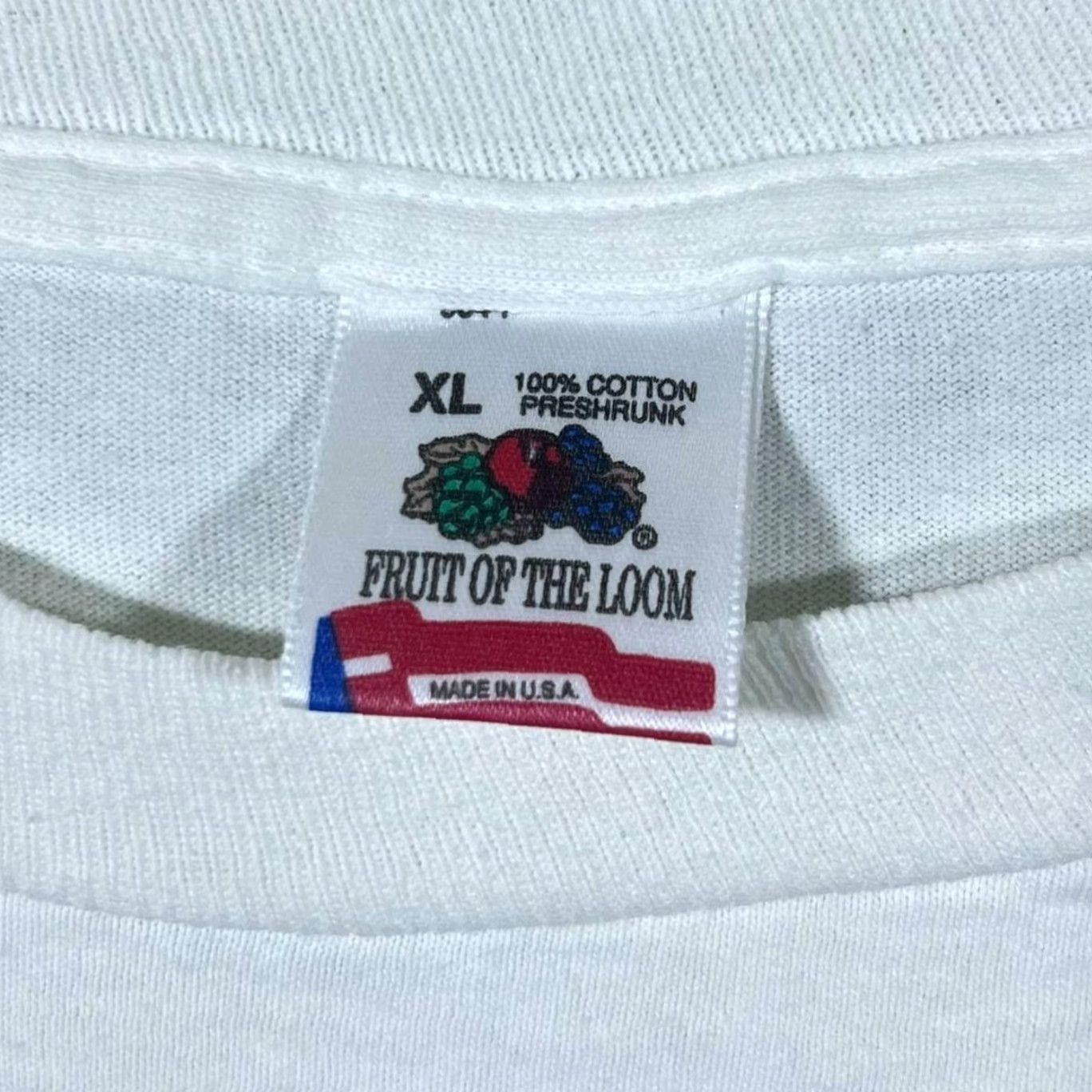 Fruit Of The Loom VINTAGE Kentucky Derby Festival Souvenir T-Shirt XL White Graphic Print 1991 Mens Size US XL / EU 56 / 4 - 3 Thumbnail