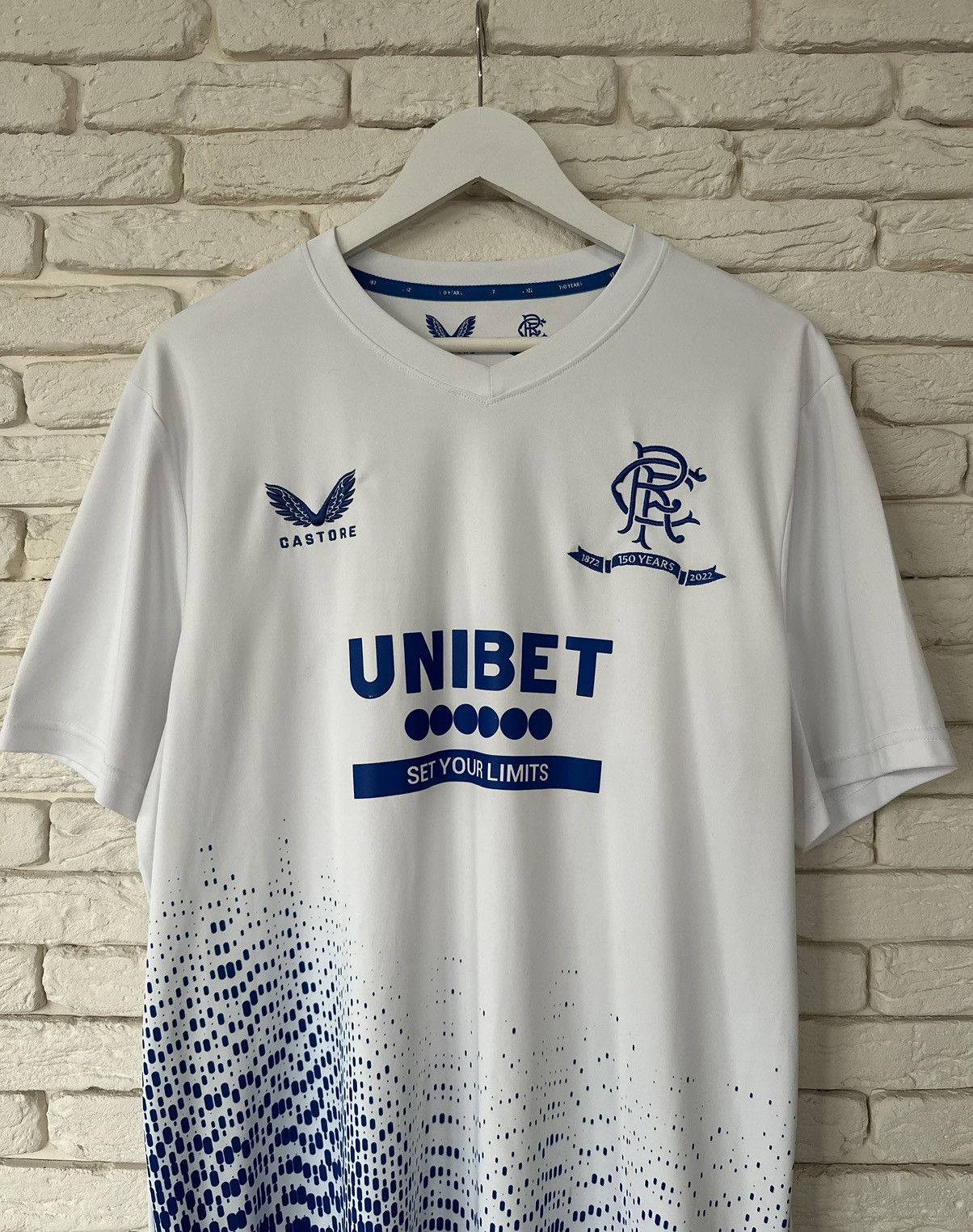 Castore Rangers Scotland Castore 150 Years Football Shirt Jersey XL Size US XL / EU 56 / 4 - 2 Thumbnail