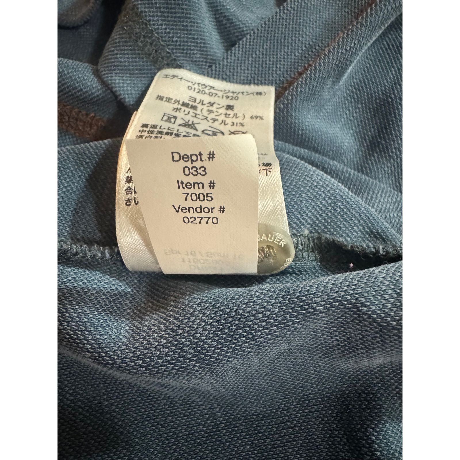 Eddie Bauer Eddie Bauer Tencel Lyocell Polo Shirt Men's Large Active Fit Size US L / EU 52-54 / 3 - 7 Thumbnail