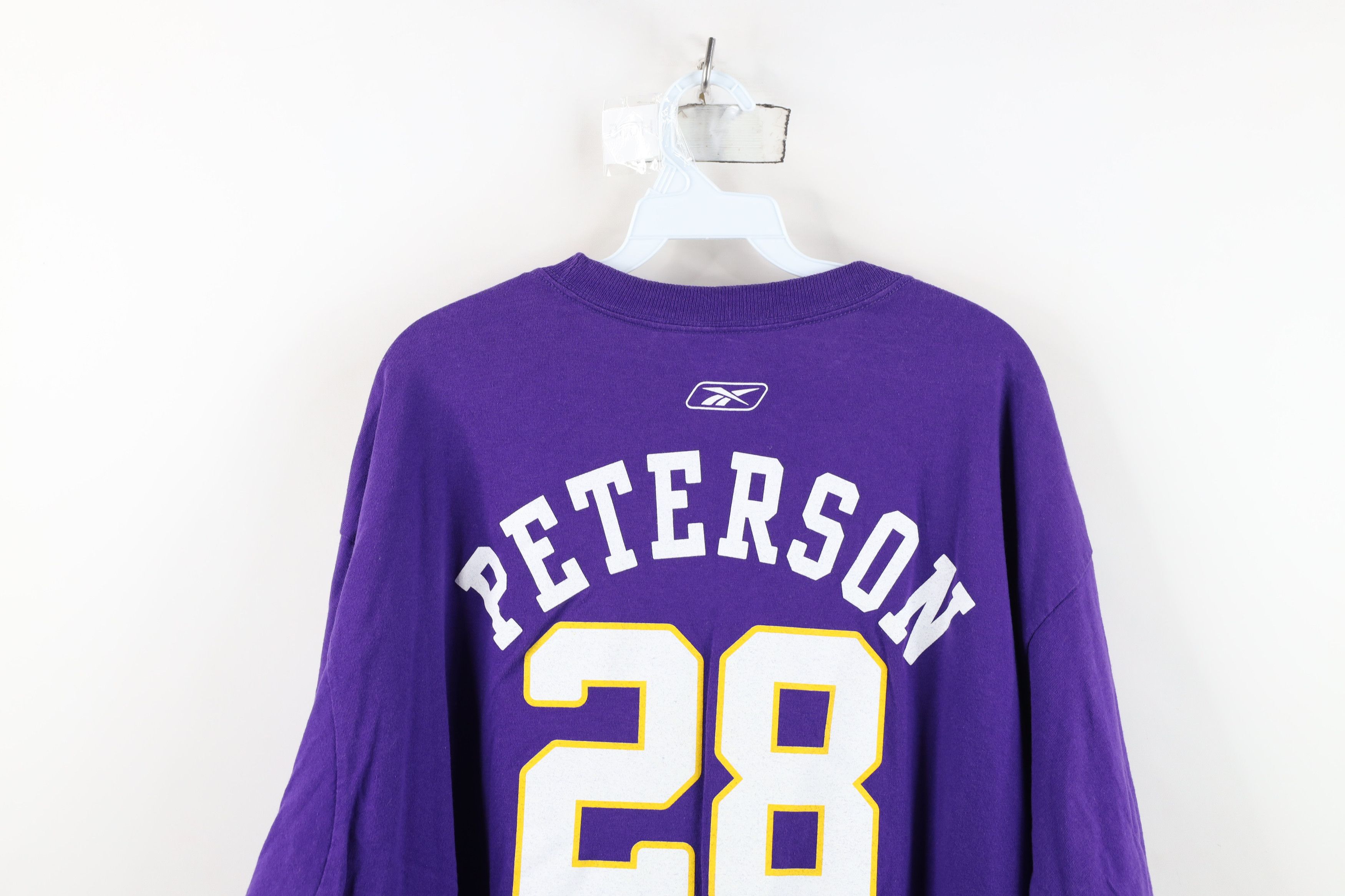 Reebok Vintage Reebok Minnesota Vikings Football Jersey T-Shirt Size US XXL / EU 58 / 5 - 13 Thumbnail