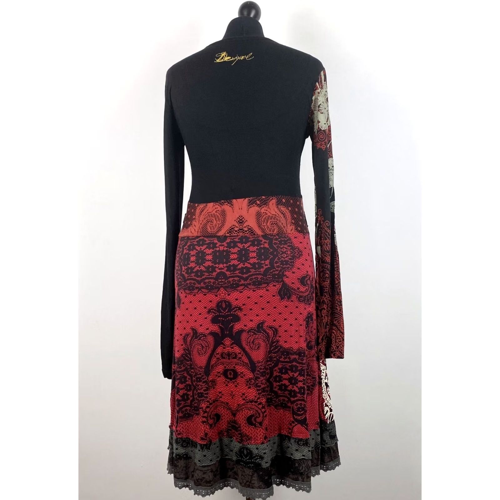 Desigual Desigual Judith Dress womens XL Multicoloured defect Size XL / US 12-14 / IT 48-50 - 4 Thumbnail