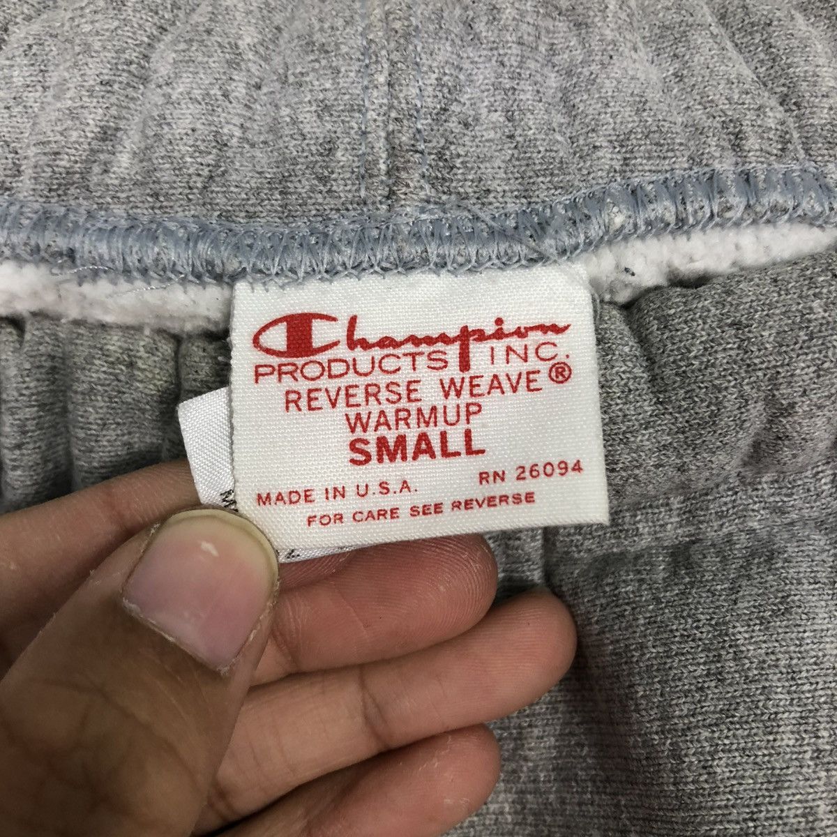 Champion 🔥VINTAGE JOGGER PANTS CHAMPION REVERSE WEAVE Size US 29 - 16 Thumbnail