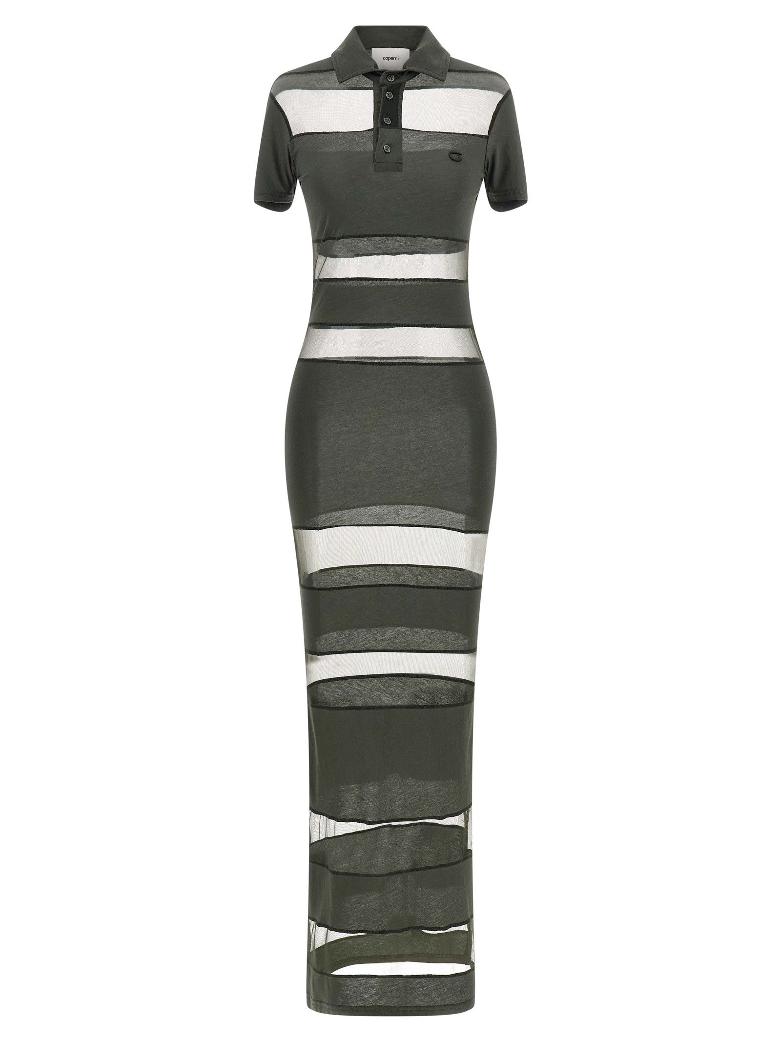 Coperni 'Striped Sheer Polo' dress Size XS / US 0-2 / IT 36-38 - 1 Thumbnail