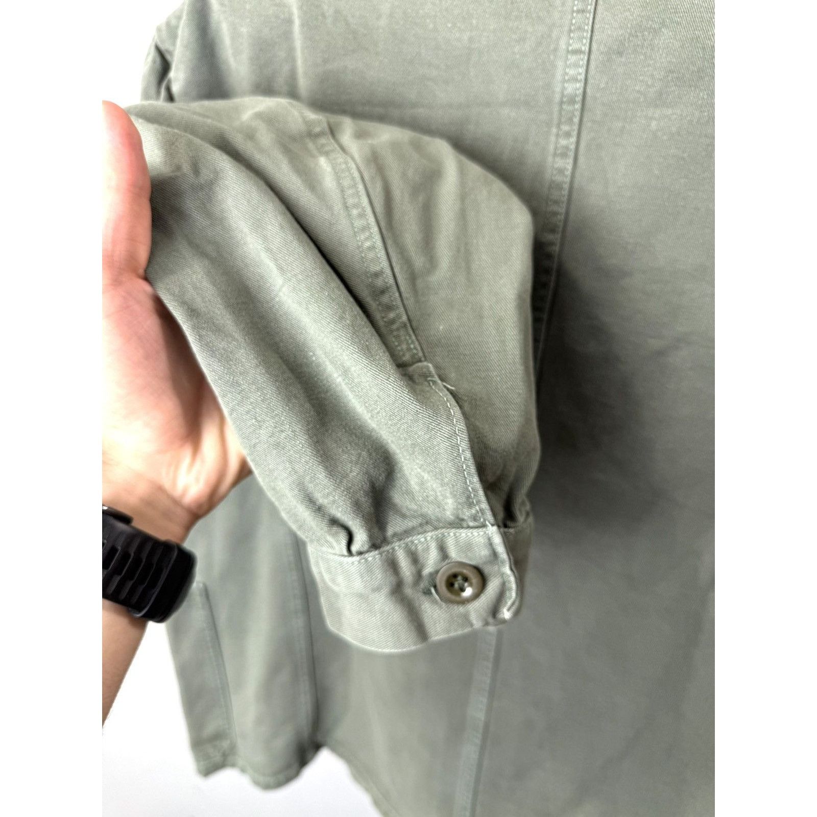 Vintage Rare! 70’s Vintage France Work Jacket Military Size US L / EU 52-54 / 3 - 12 Thumbnail