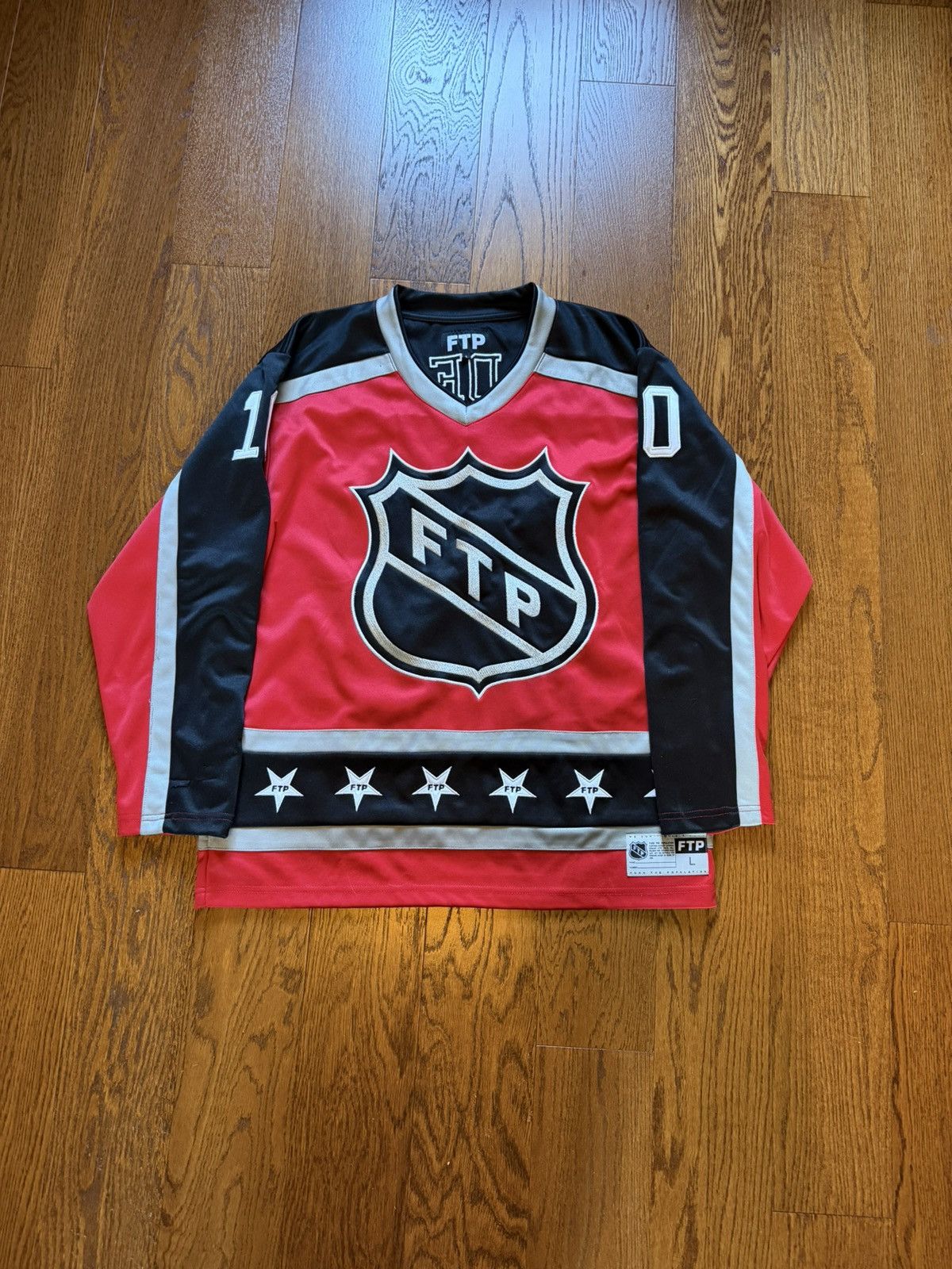 Fuck The Population FTP HOCKEY JERSEY Size US L / EU 52-54 / 3 - 1 Thumbnail