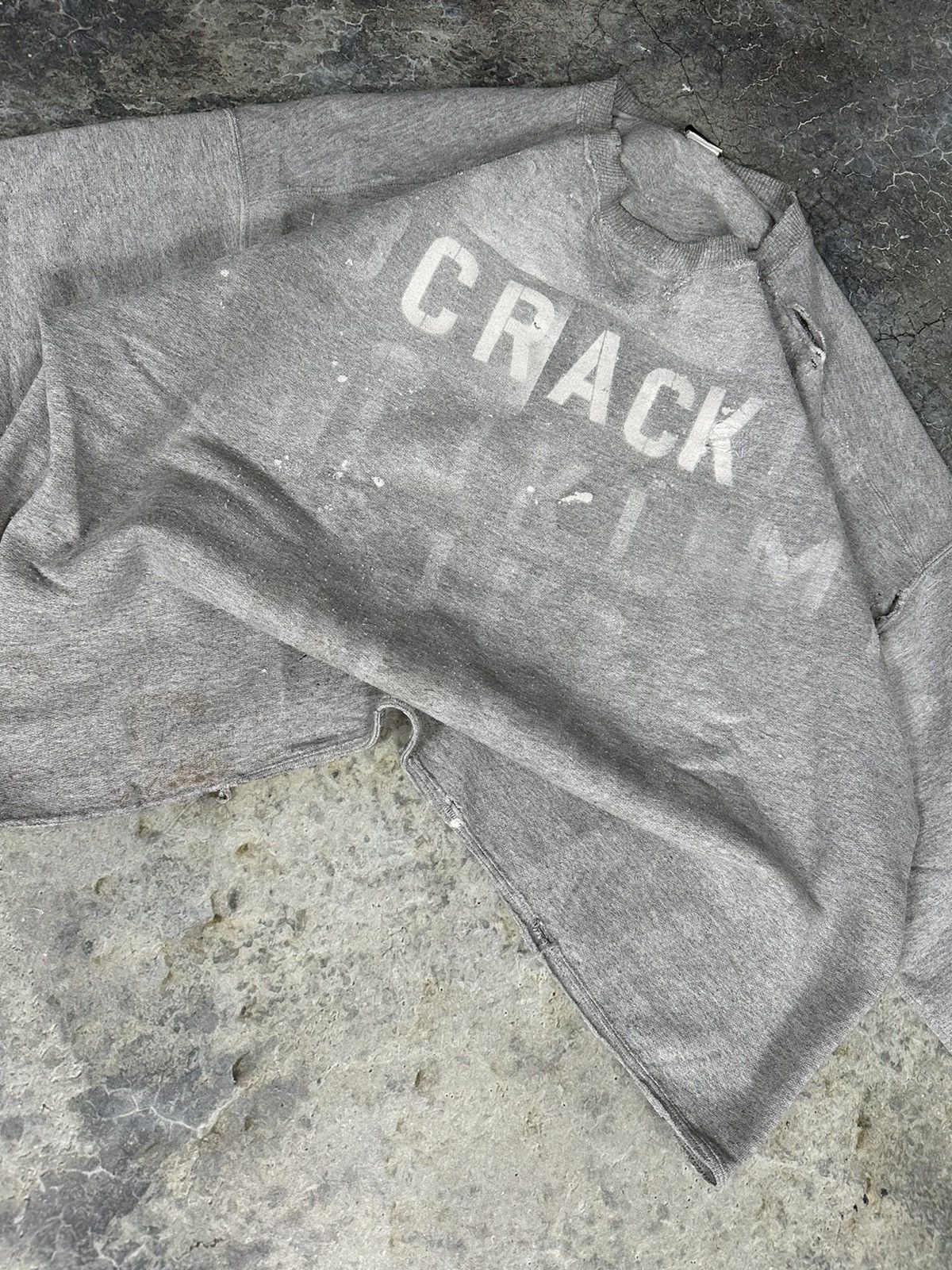 Starter × Vintage Vintage Thrashed Custom “CRACK” Starter Crewneck Size US XL / EU 56 / 4 - 2 Thumbnail