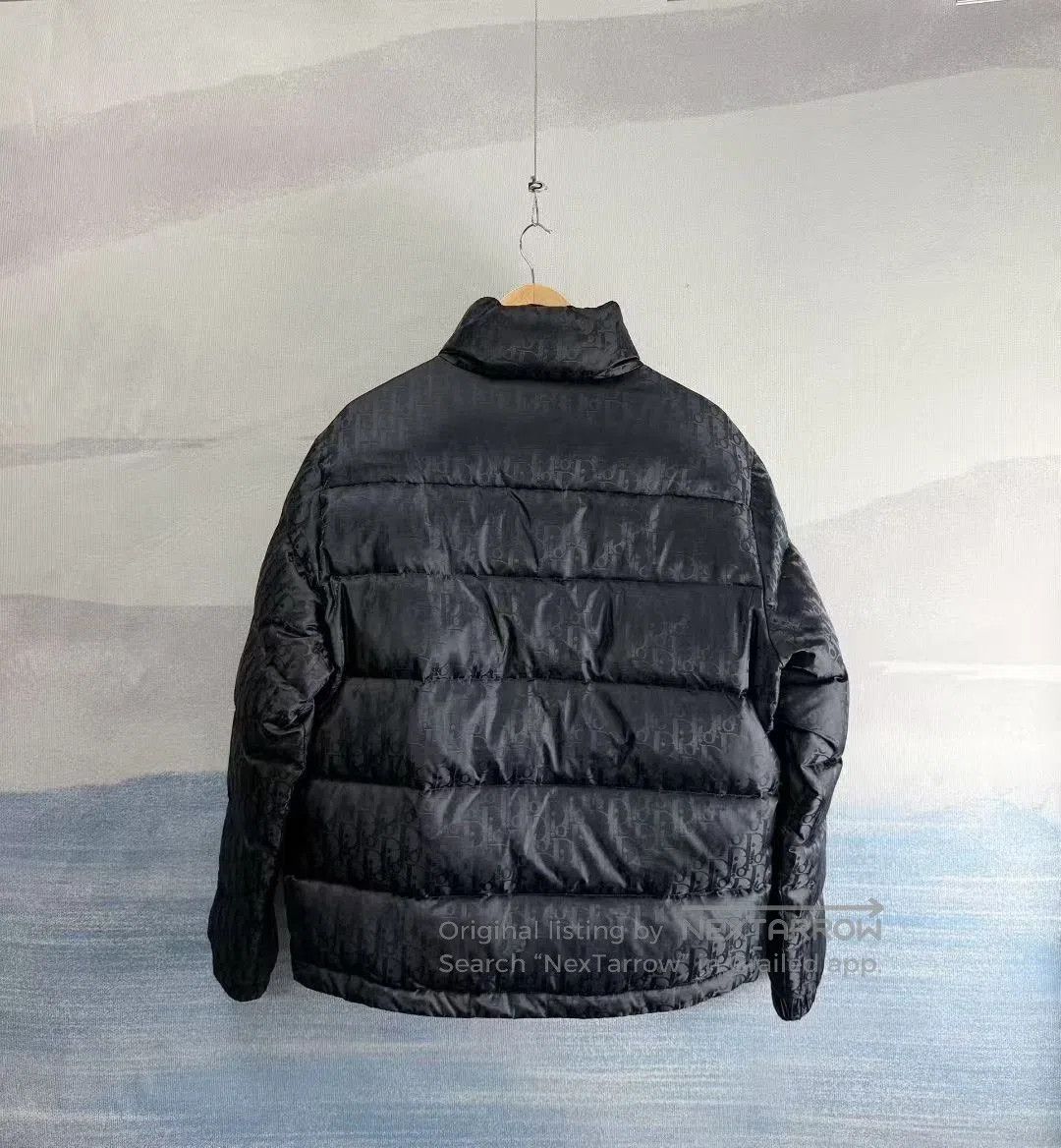 Dior Dior Black Logo Print Zip Down Jacket. Size US M / EU 48-50 / 2 - 2 Thumbnail