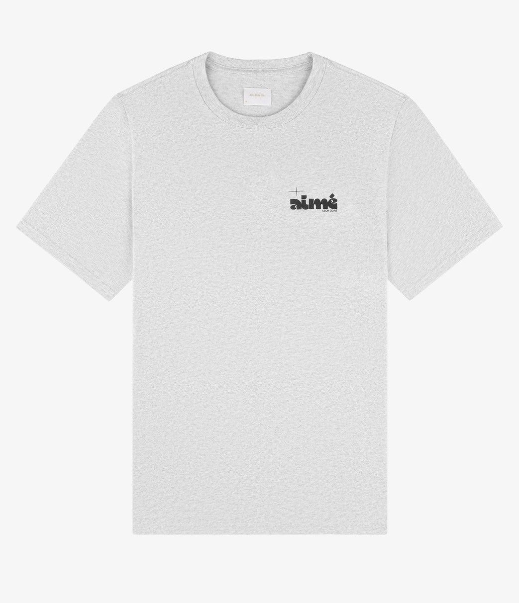 Aime Leon Dore ALD Drafting Logo Tee in “Silver Mix” Size XL