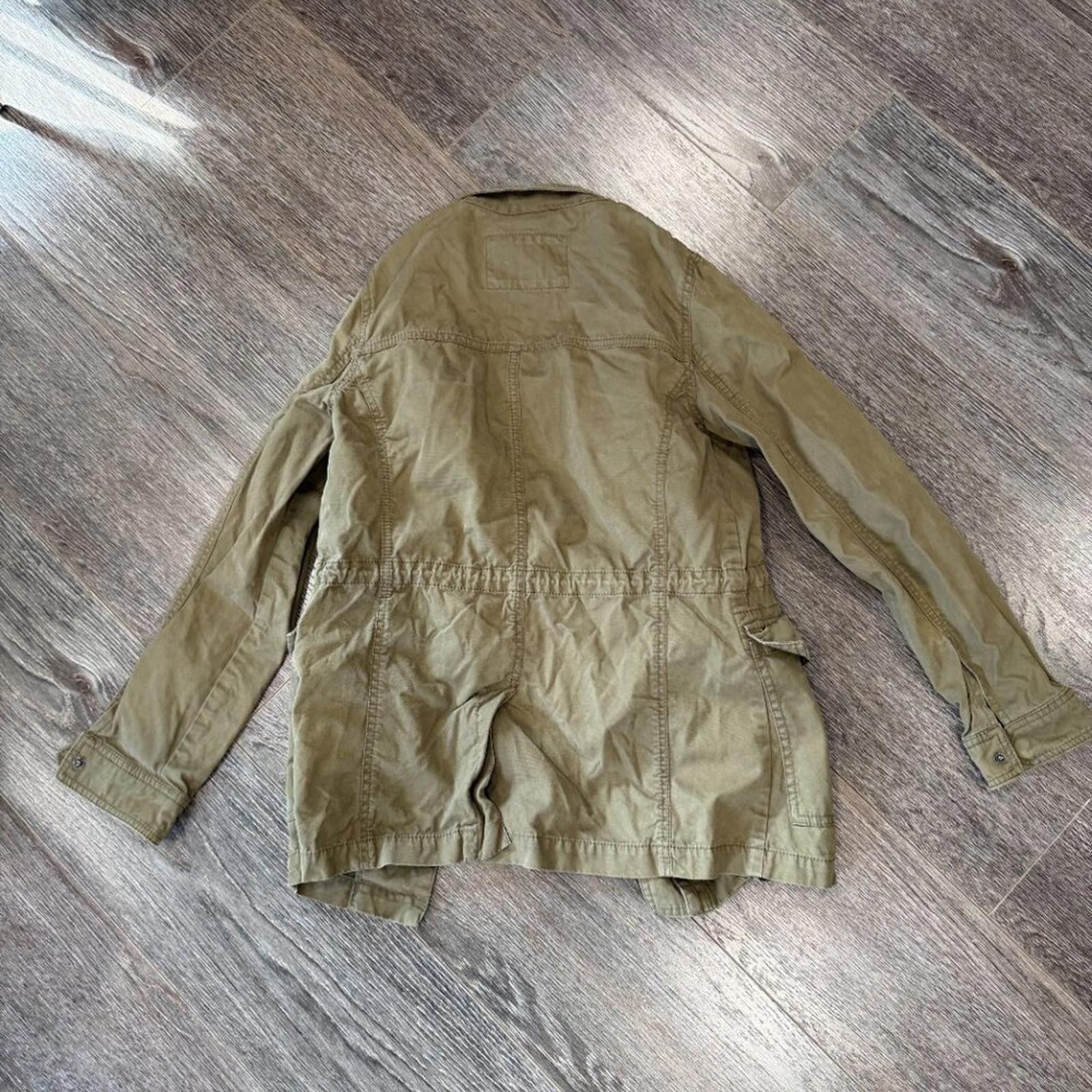 Banana Republic Banana Republic Women Utility Jacket Olive Green Size XS Size XS / US 0-2 / IT 36-38 - 6 Thumbnail