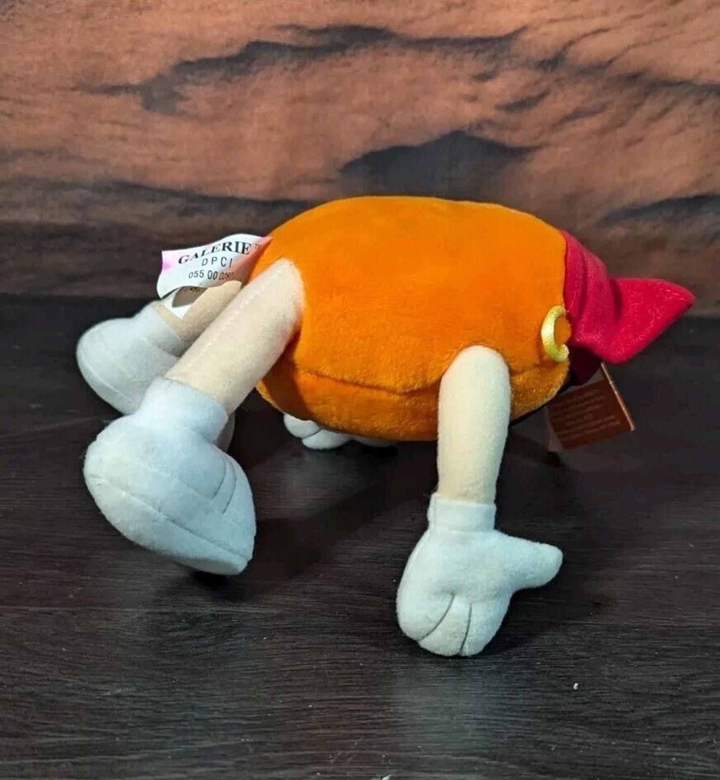 Other 2003 Galerie Halloween Orange M&M Dressed Pirate Wire Plush Size ONE SIZE - 6 Thumbnail