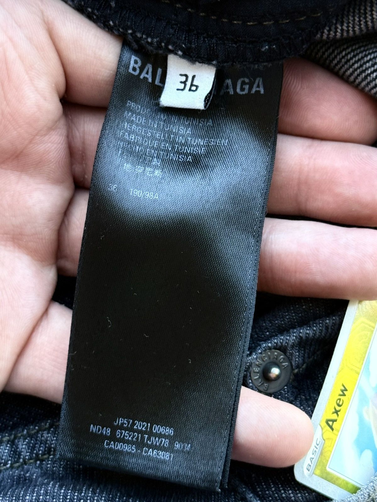 Balenciaga Balenciaga Slim Fit Distressed Jeans Size US 36 / EU 52 - 7 Thumbnail