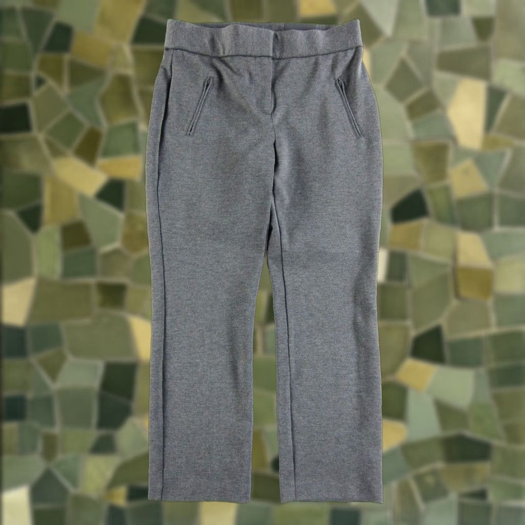 Worthington NWT Worthington Heather Grey Ultra Stretch Ponte Skinny Zip Pocket Pant Women 2P Size 26" / US 2 / IT 38 - 1 Thumbnail