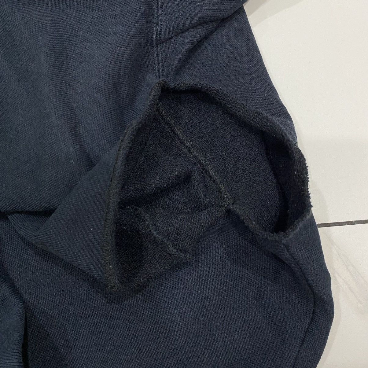Champion × Vetements RARE Vetements x Champion Deconstructed Zip Blue Sweatshirt Size US XS / EU 42 / 0 - 8 Thumbnail