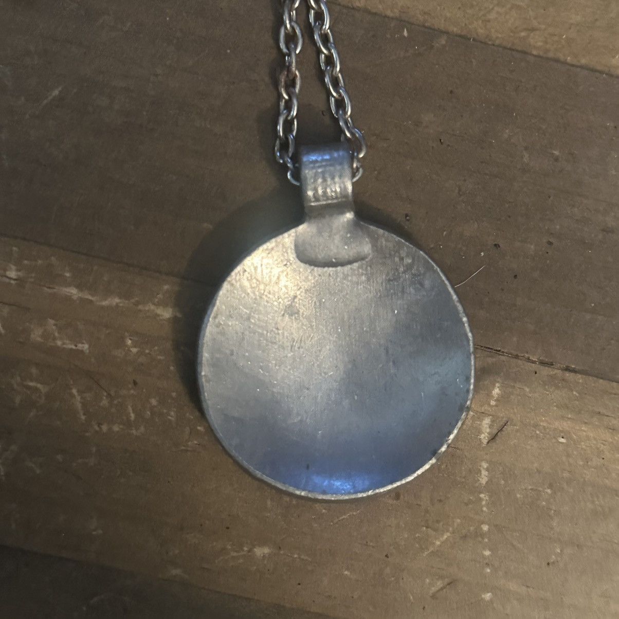 Vintage Vintage pewter Celtic medallion pendant necklace Size ONE SIZE - 5 Thumbnail
