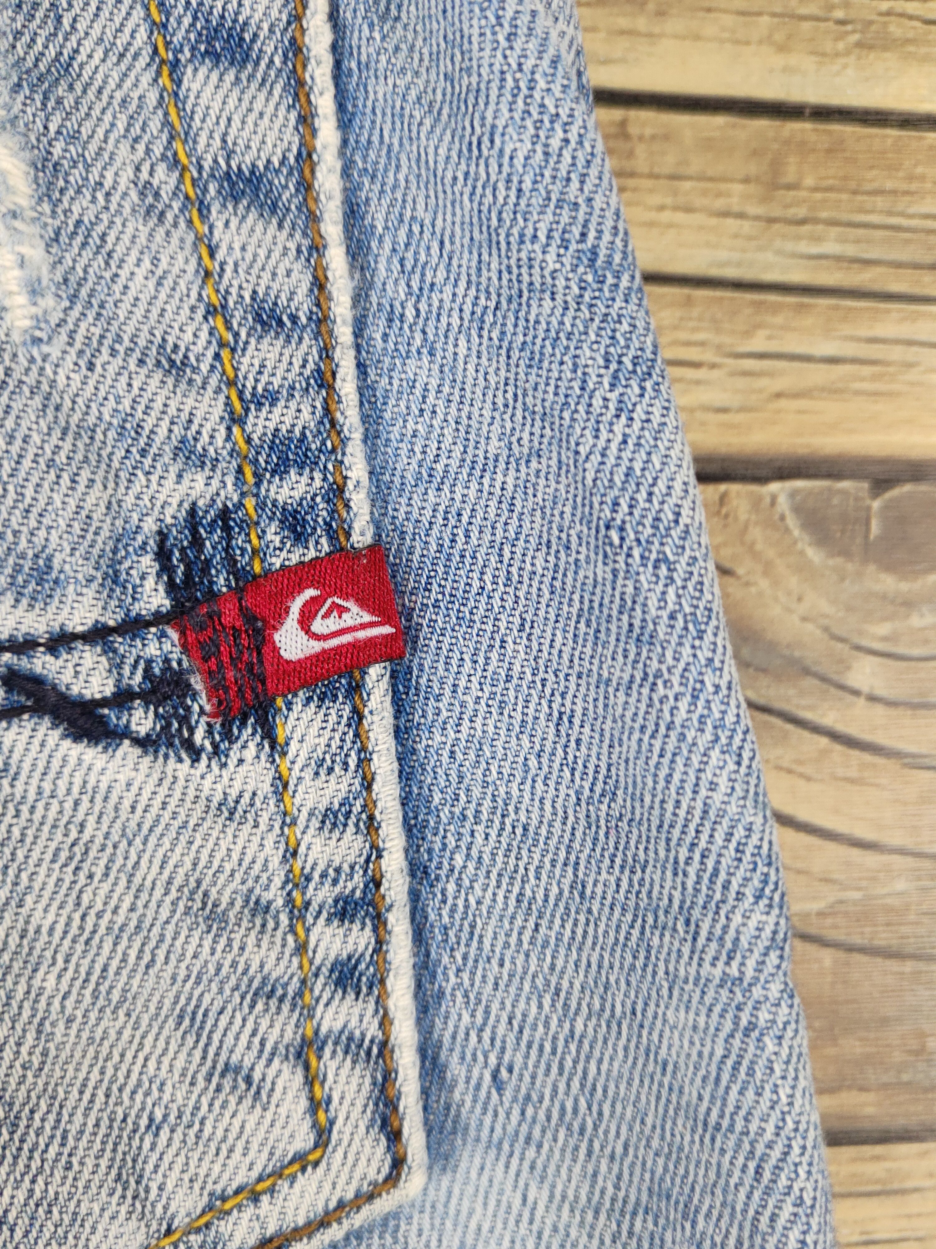 Quiksilver Quicksilver Blue Distressed Ripped denim Jeans #W1967 Size US 30 / EU 46 - 12 Thumbnail