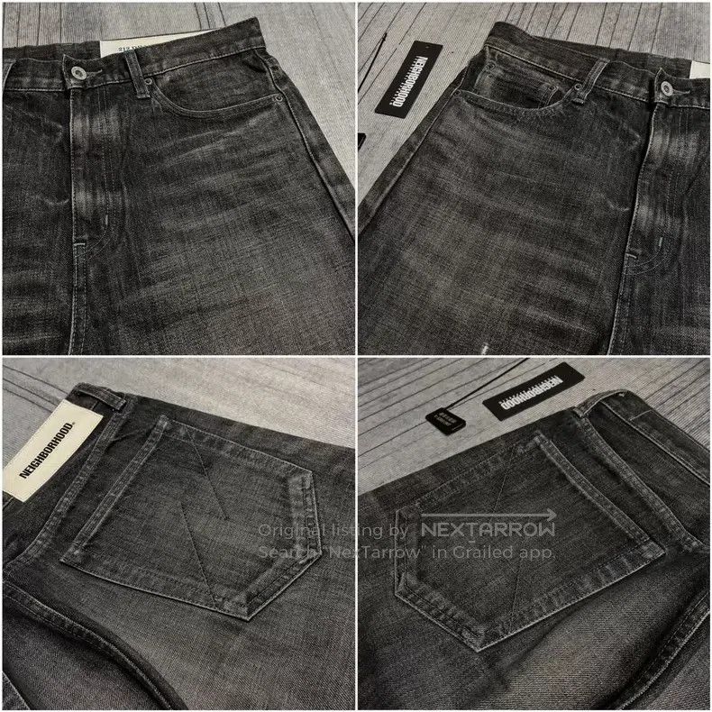 Neighborhood Neighborhood size S Basic Washed Denim Jeans Size US 27 - 3 Thumbnail