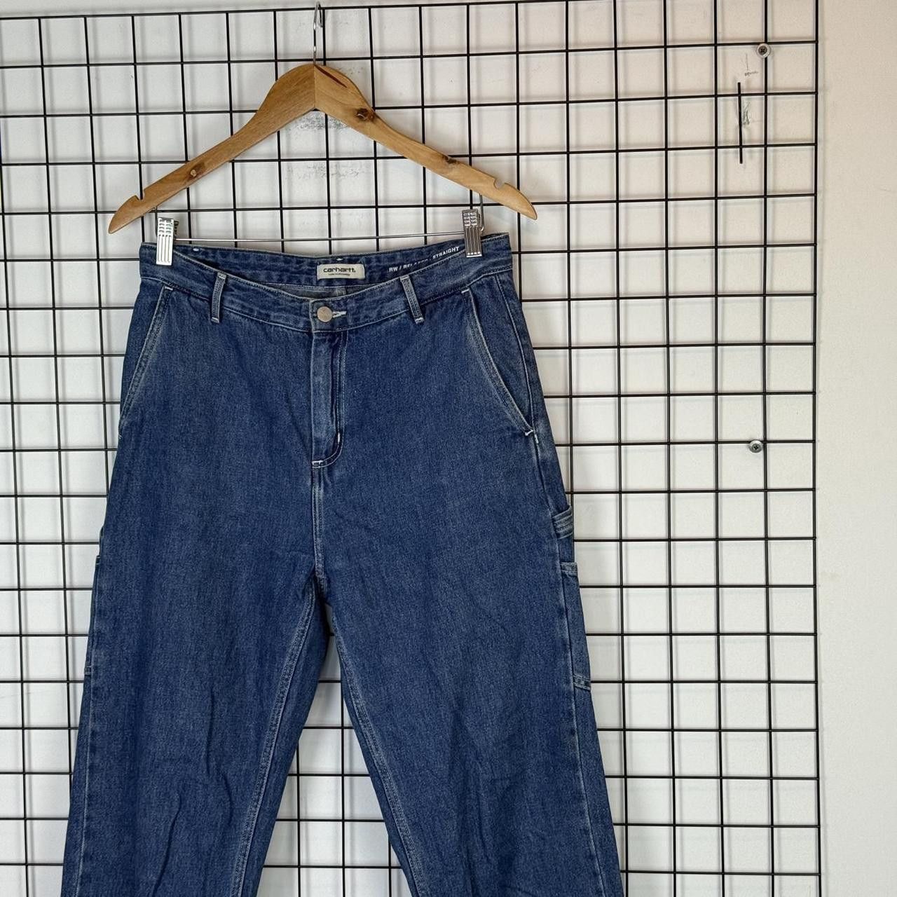 Carhartt Carhartt Blue Jeans Trousers Vintage Workwear Pants Size US 34 / EU 50 - 3 Thumbnail