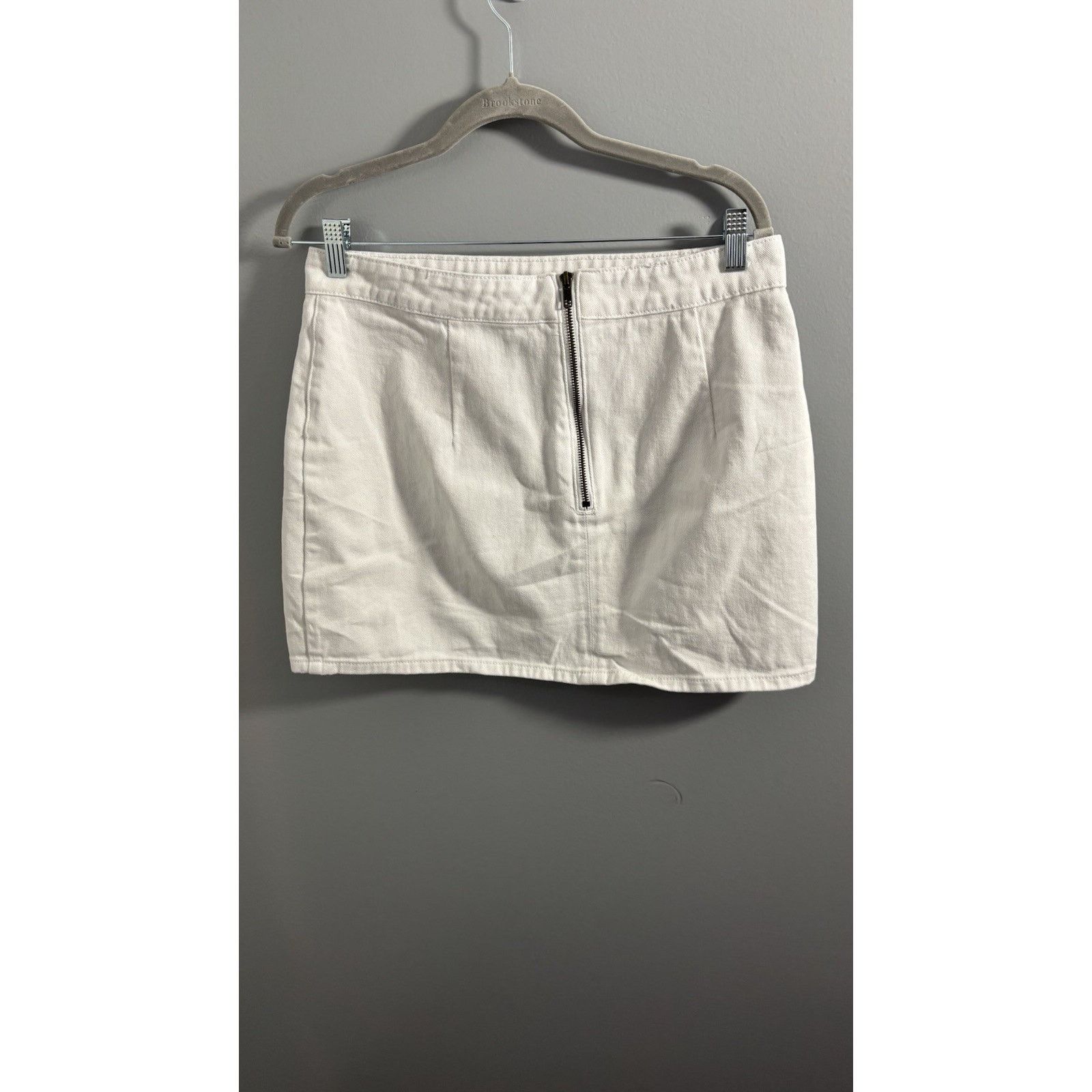 Lioness Lioness White Mini Skirt XL Size 36" / US 14 / IT 50 - 2 Thumbnail