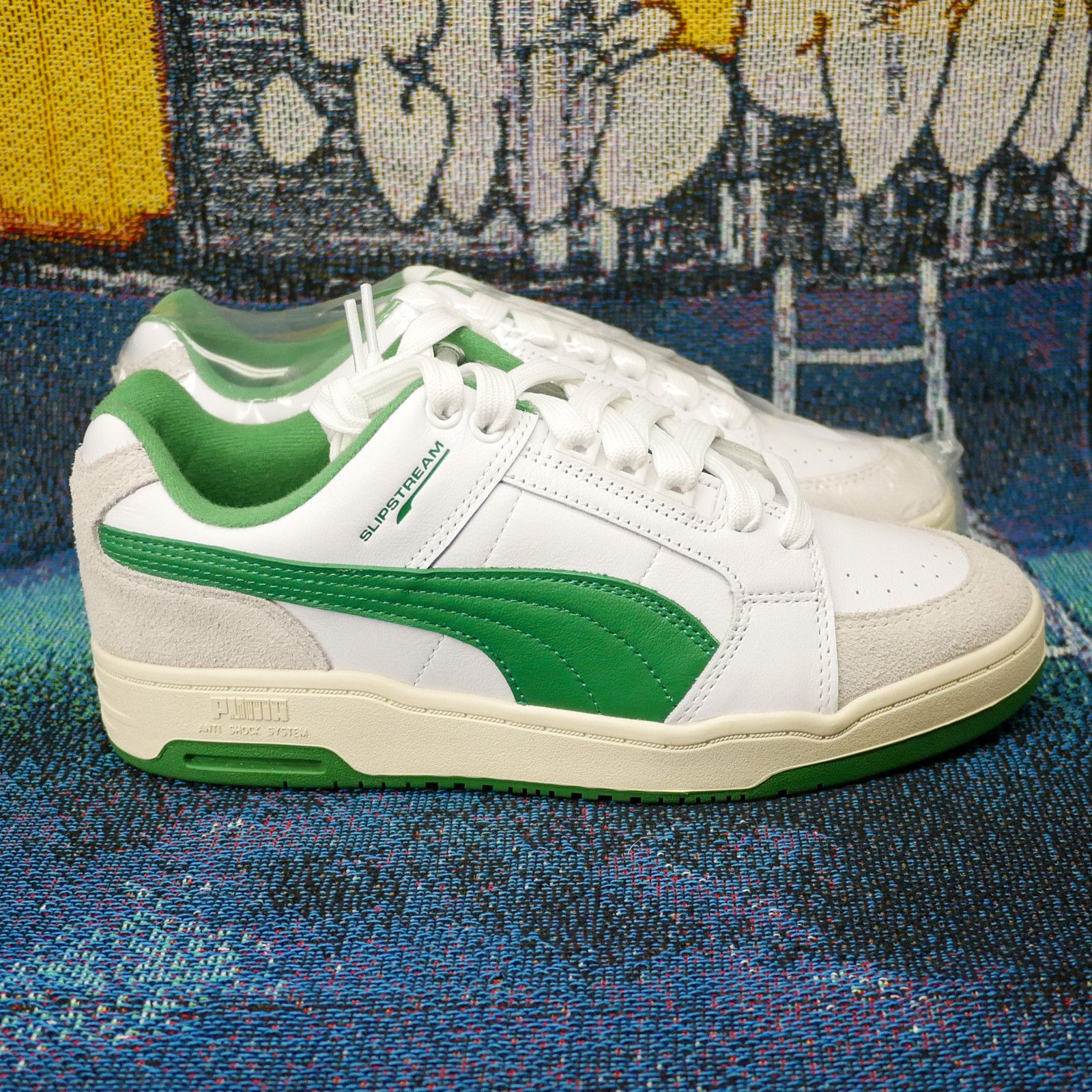 Puma Puma Slipstream Lo Retro White Green RETAIL $100 Size US 8 / EU 41 - 2 Thumbnail