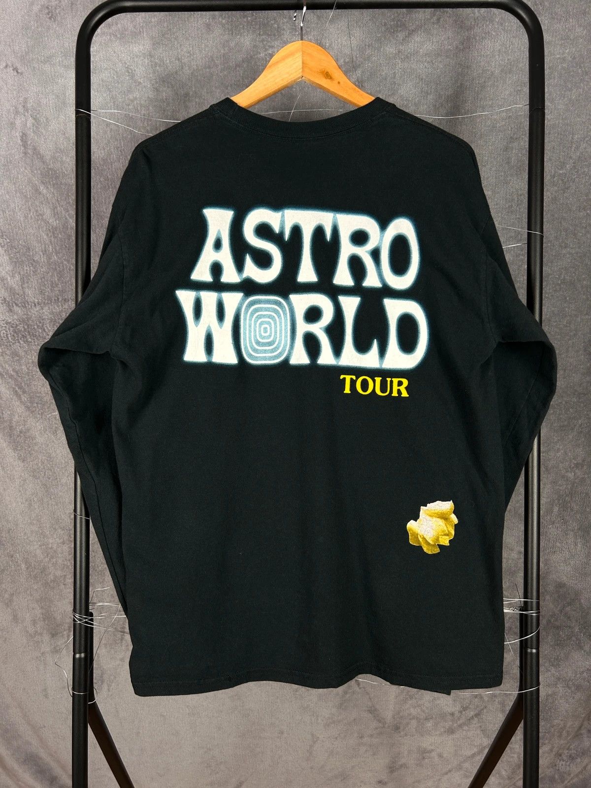 Travis Scott Travis Scott Wish Your Were Here big logo print longsleeve Size US M / EU 48-50 / 2 - 1 Thumbnail